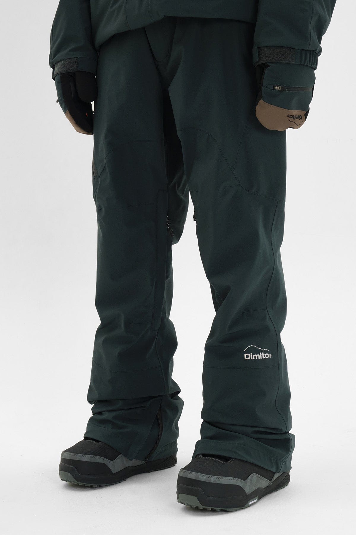 [INVITED] 24 BIO SLIM PANTS NIGHT FOREST (Slim Fit)