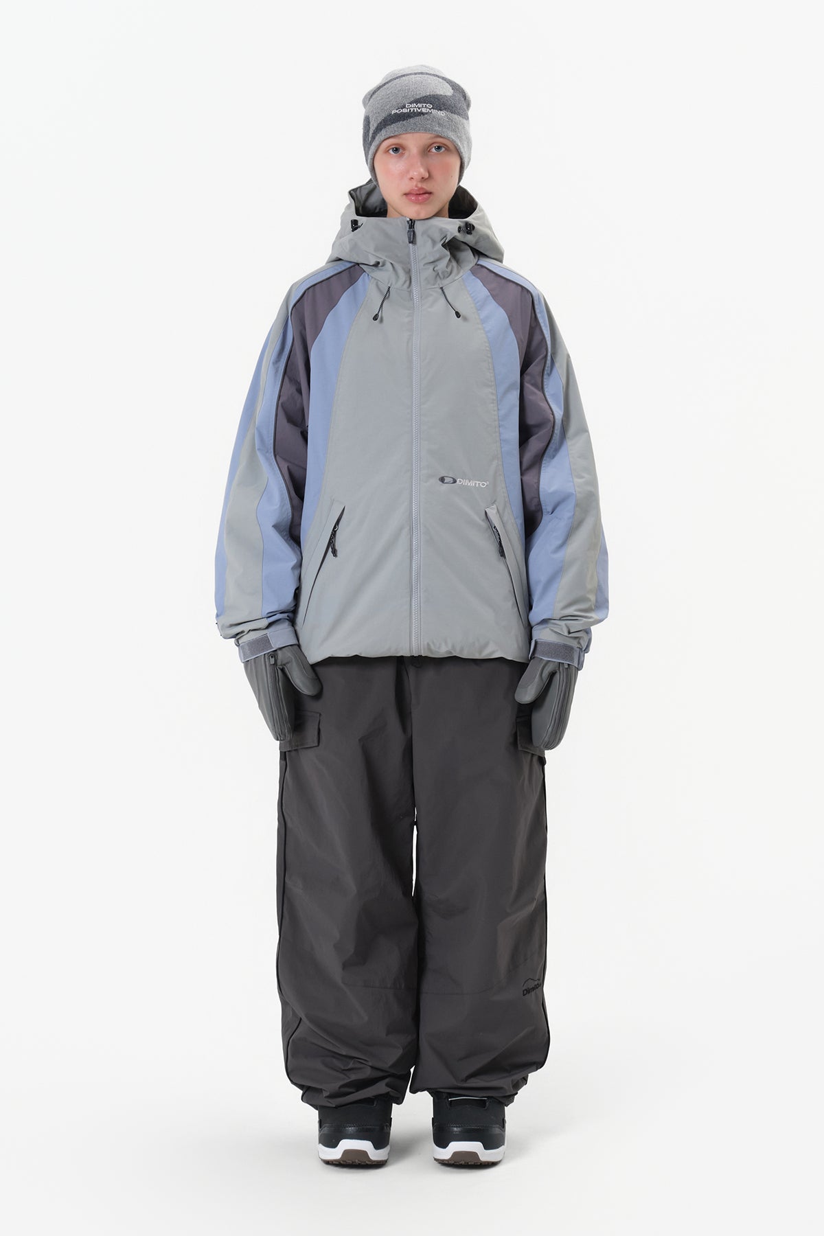 VERT 25 AIR FORCE BANDED PANTS (WIDE FIT LV.1) CHARCOAL