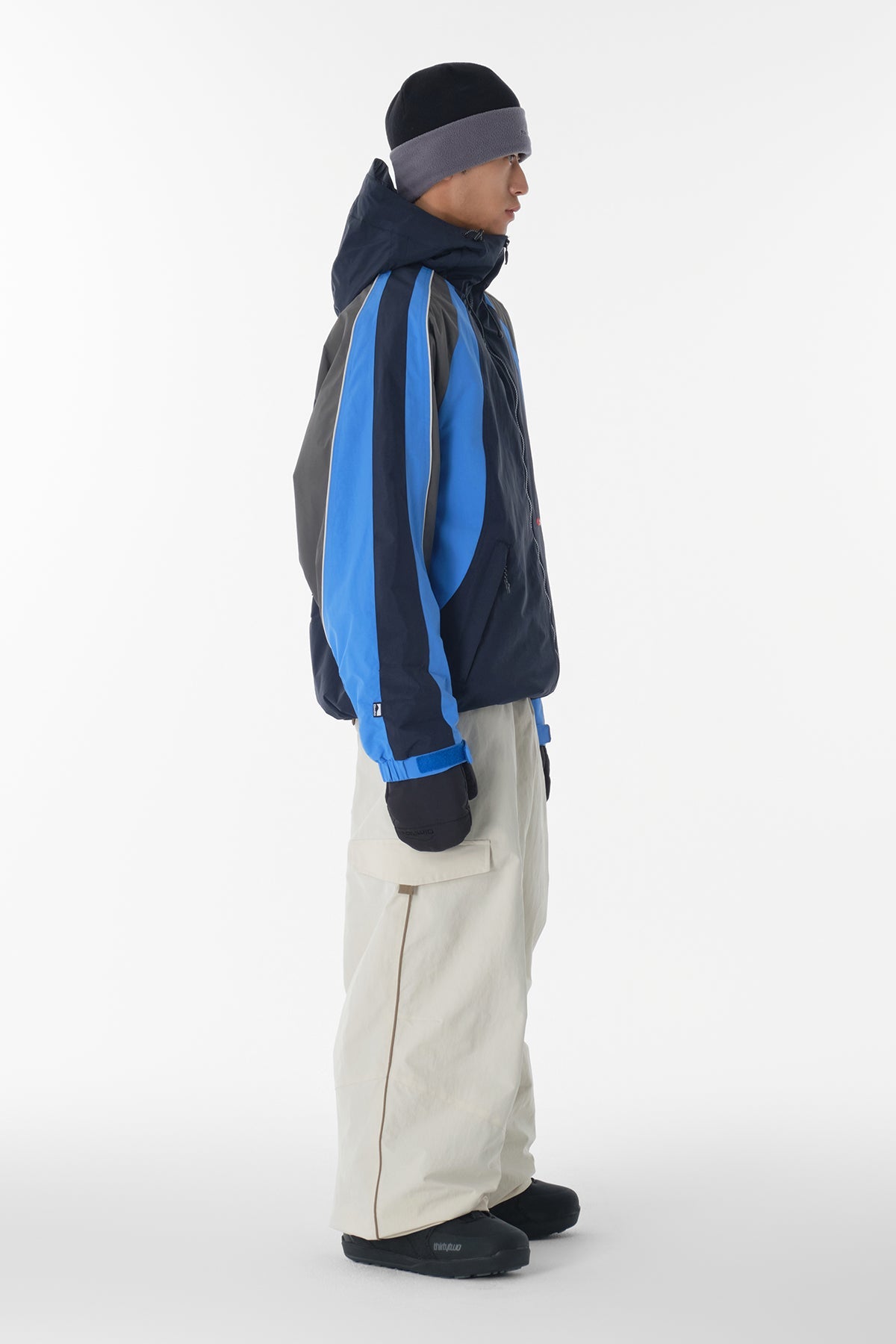 [INVITED] 25 AIR FORCE BANDED PANTS (WIDE FIT LV.1) IVORY