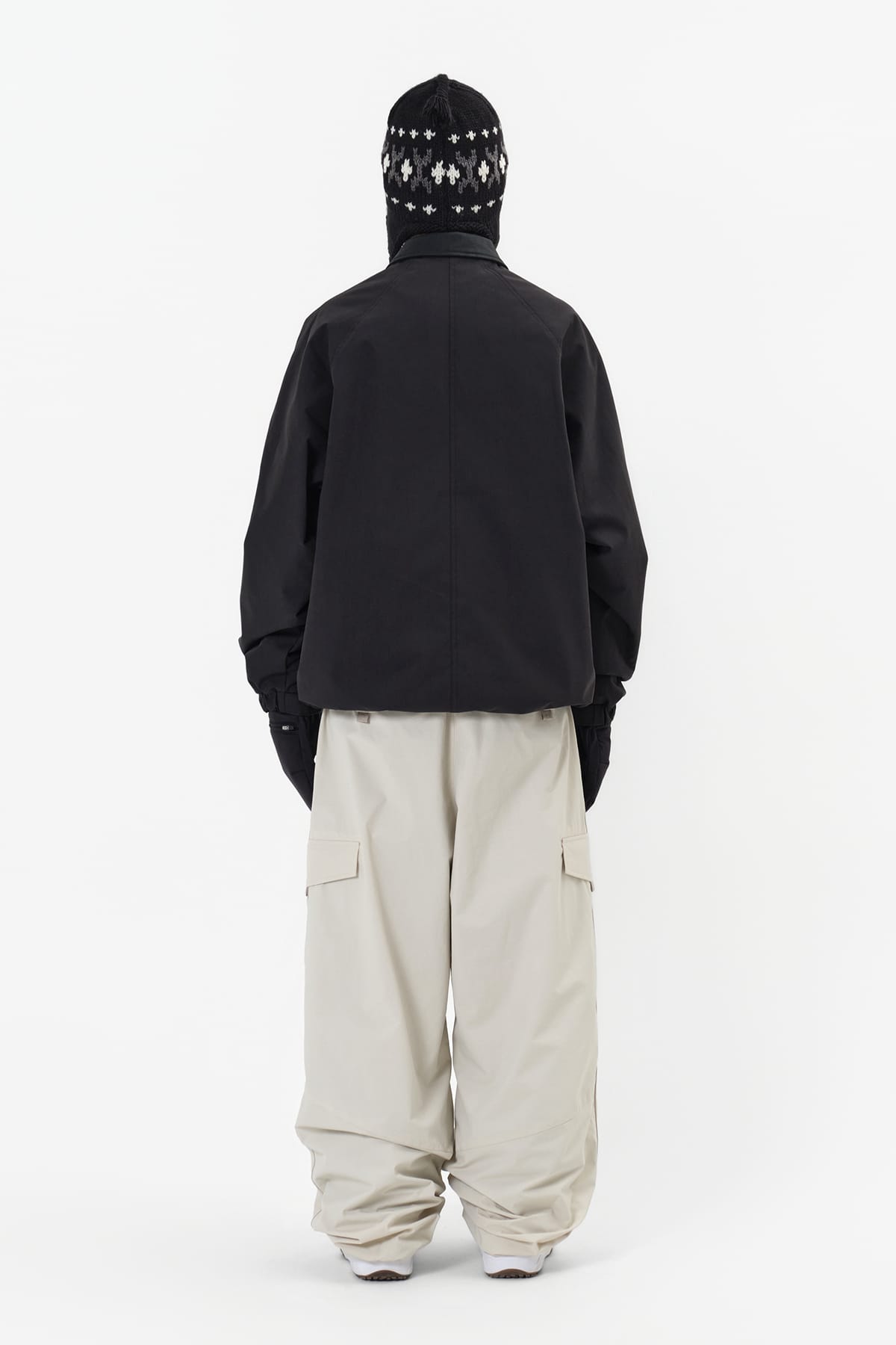 [INVITED] 25 AIR FORCE BANDED PANTS (WIDE FIT LV.1) IVORY
