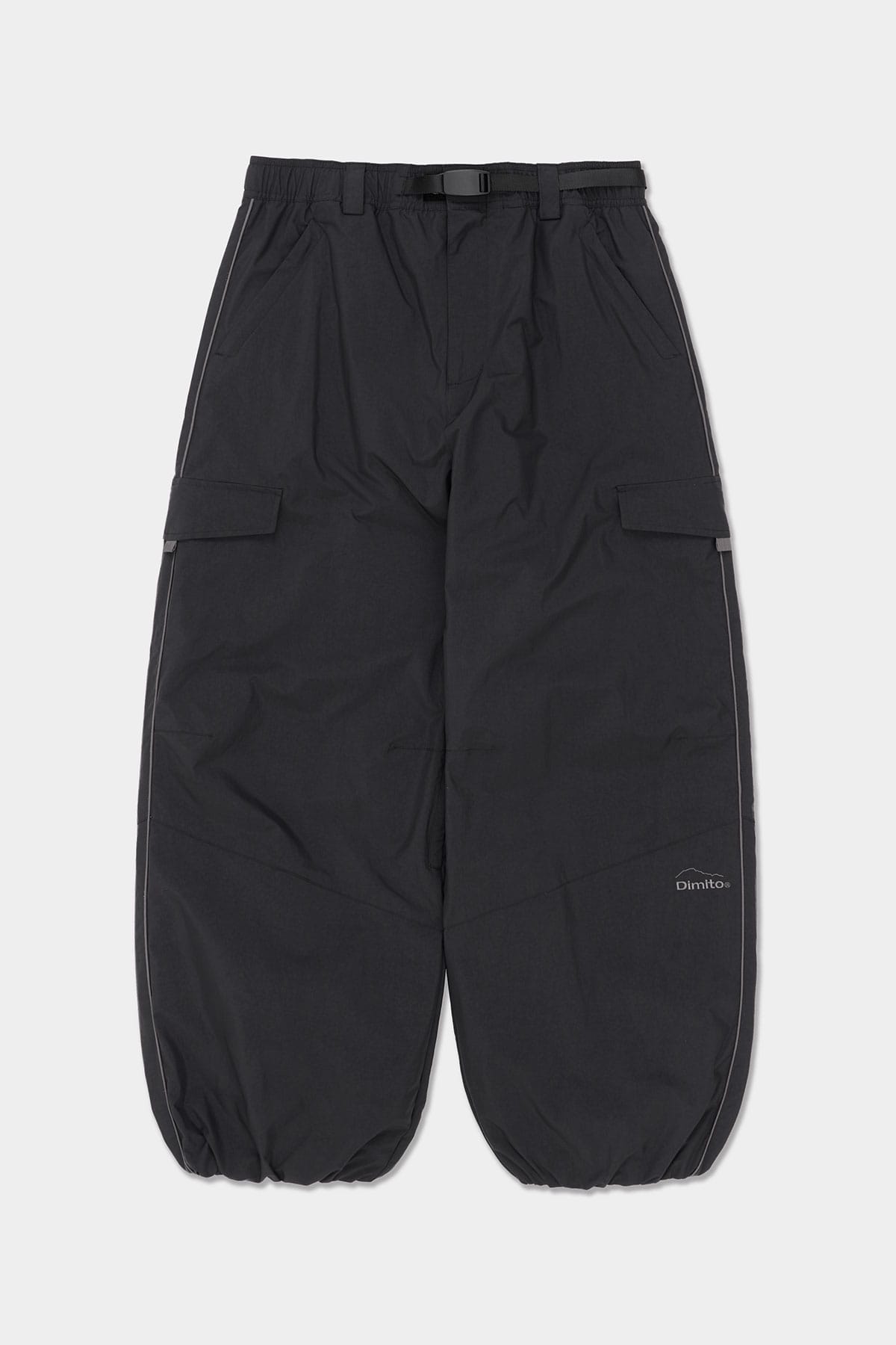25 AIR FORCE BANDED PANTS (WIDE FIT LV.1) MID BLACK 1