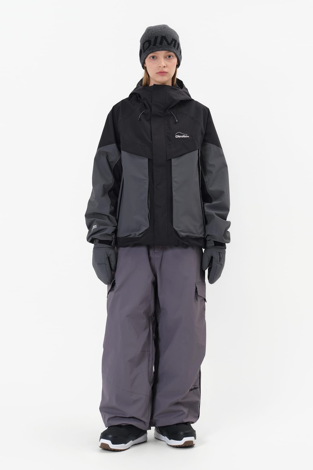 [INVITED] 25 AIR FORCE BANDED PANTS (WIDE FIT LV.1) SHARK