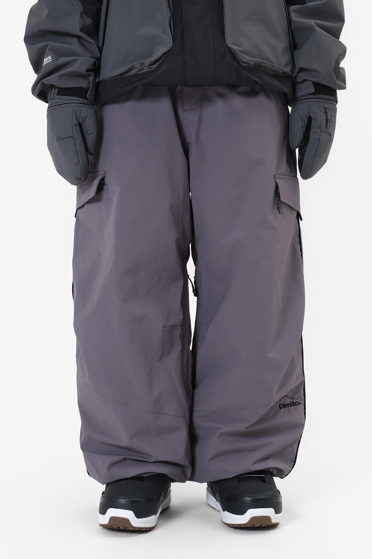 [INVITED] 25 AIR FORCE BANDED PANTS (WIDE FIT LV.1) SHARK