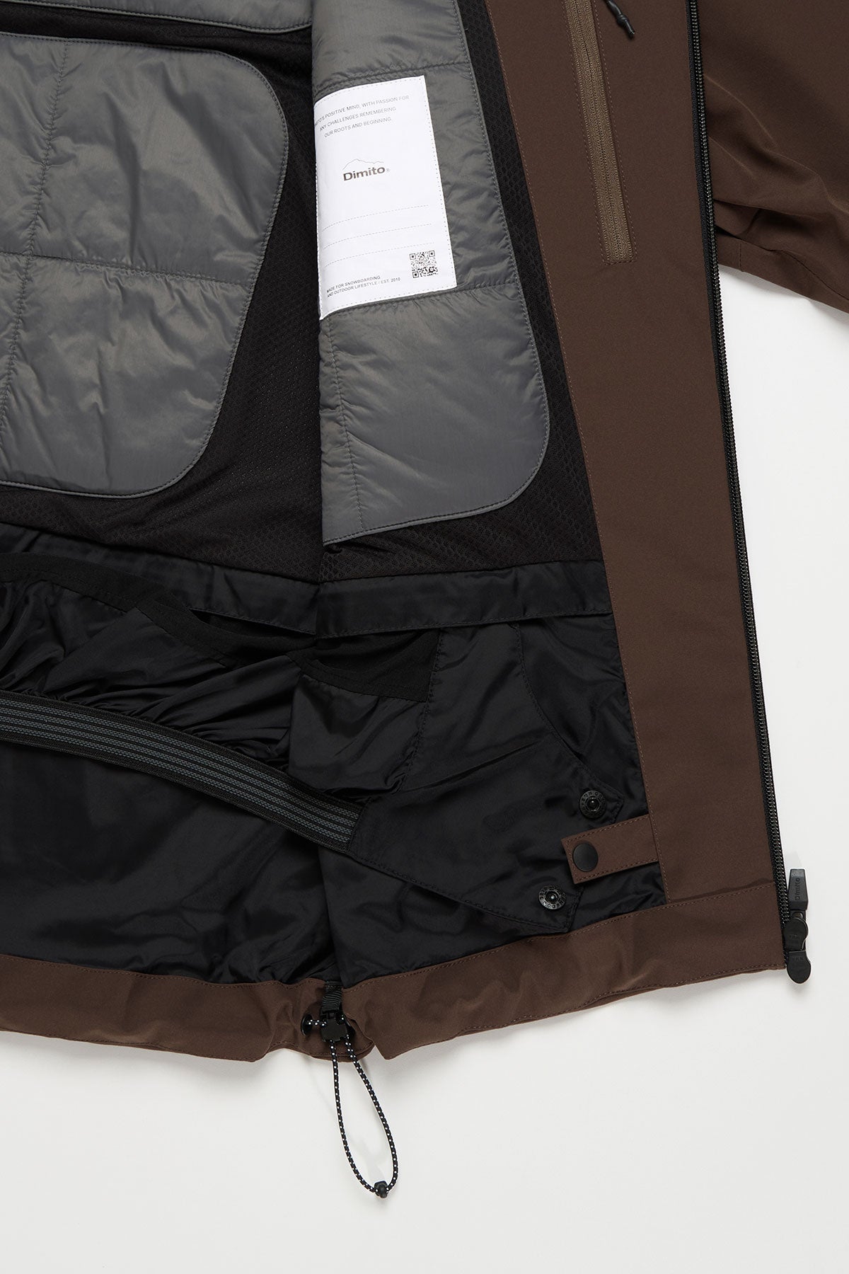 VERT 25 APEX JACKET CHOCO BROWN