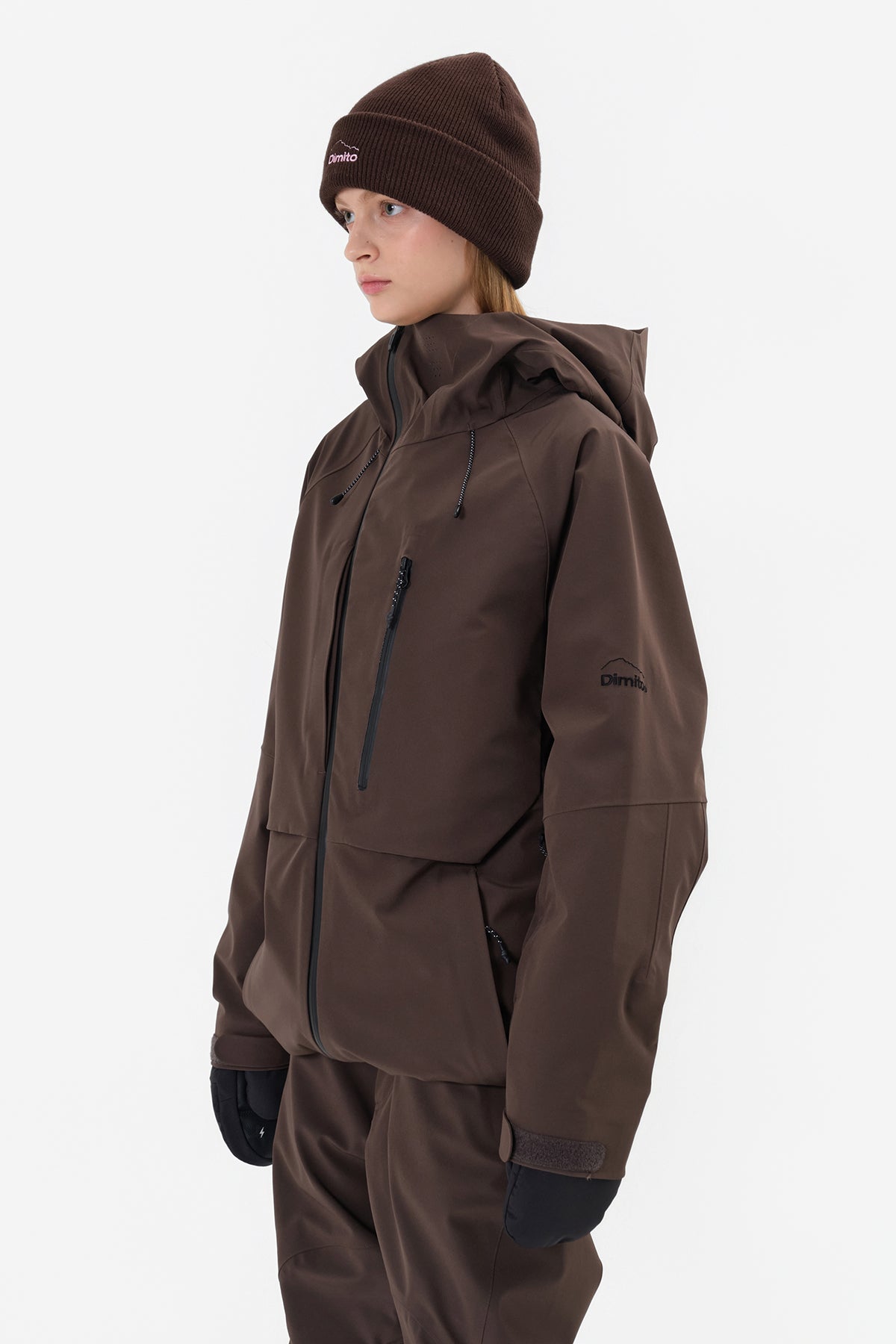VERT 25 APEX JACKET CHOCO BROWN