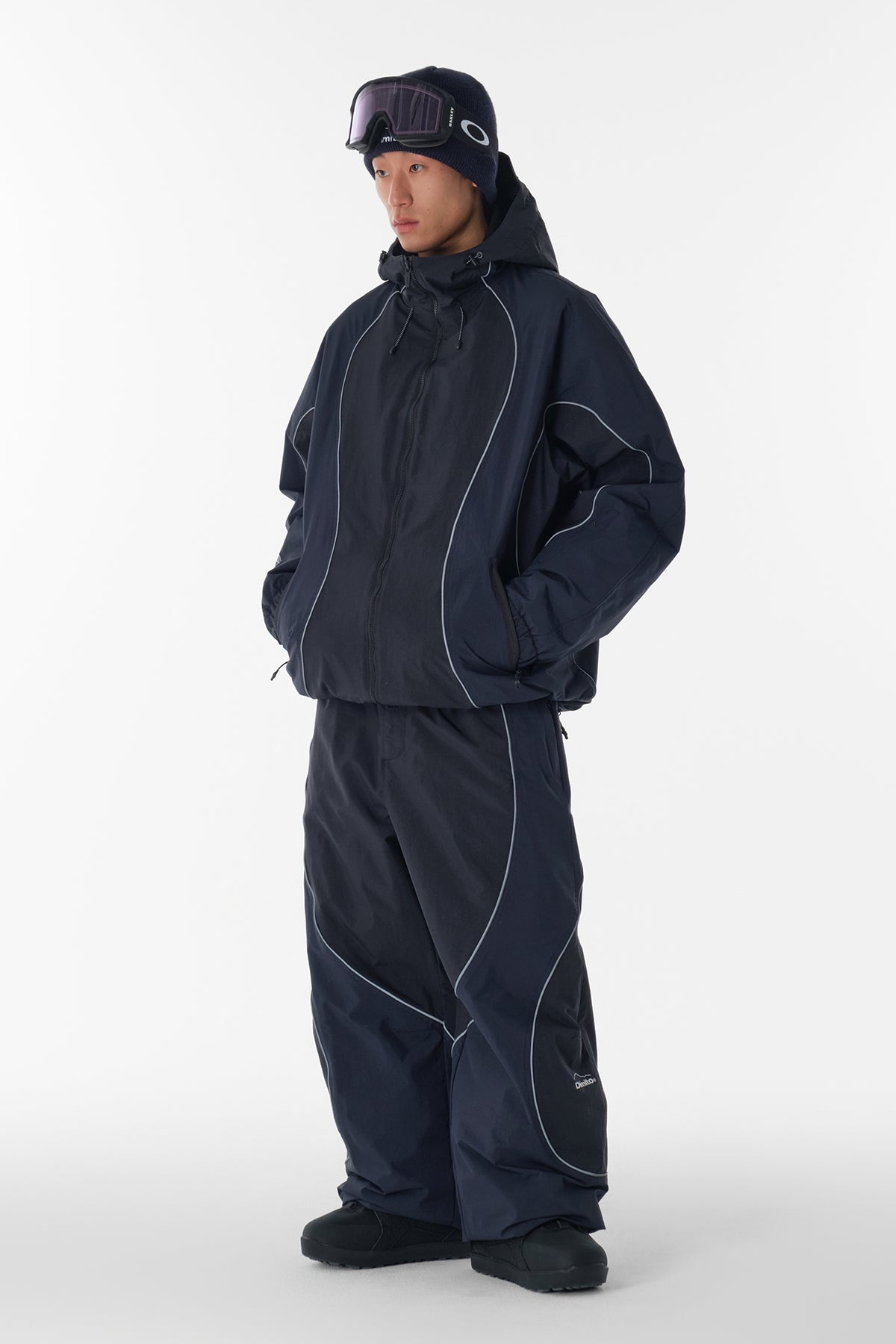 VERT 25 ATOM BANDED PANTS (WIDE FIT LV.1) MID BLACK