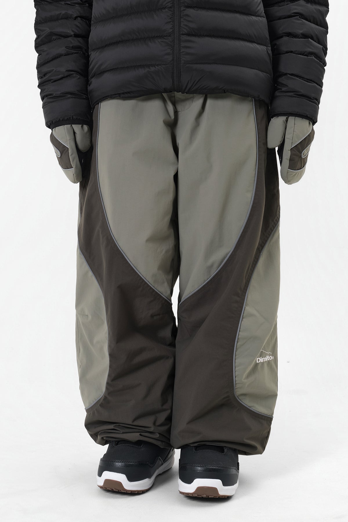 VERT 25 ATOM BANDED PANTS (WIDE FIT LV.1) SLATE SAGE