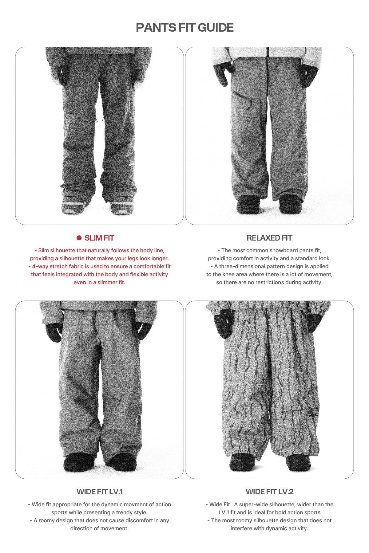 VERT 25 BIO SLIM PANTS (SLIM FIT) COOL GREY