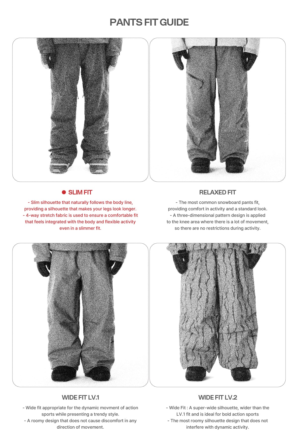 [INVITED] 25 BIO SLIM PANTS (SLIM FIT) COOL GREY
