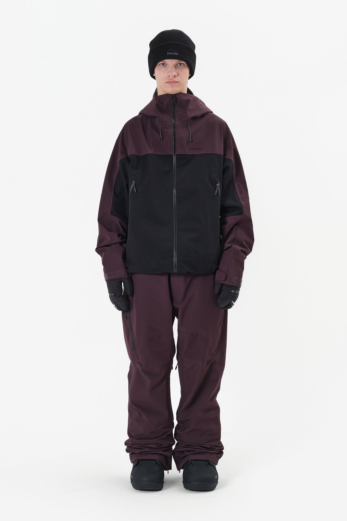 [INVITED] 25 BIO SLIM PANTS (SLIM FIT) WINE