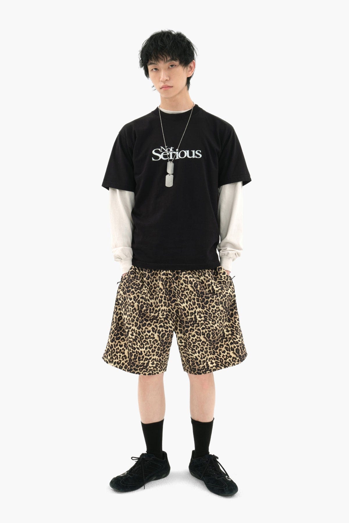 [INVITED] 25 COMBINE SHORTS (STANDARD FIT) LEO YELLOW