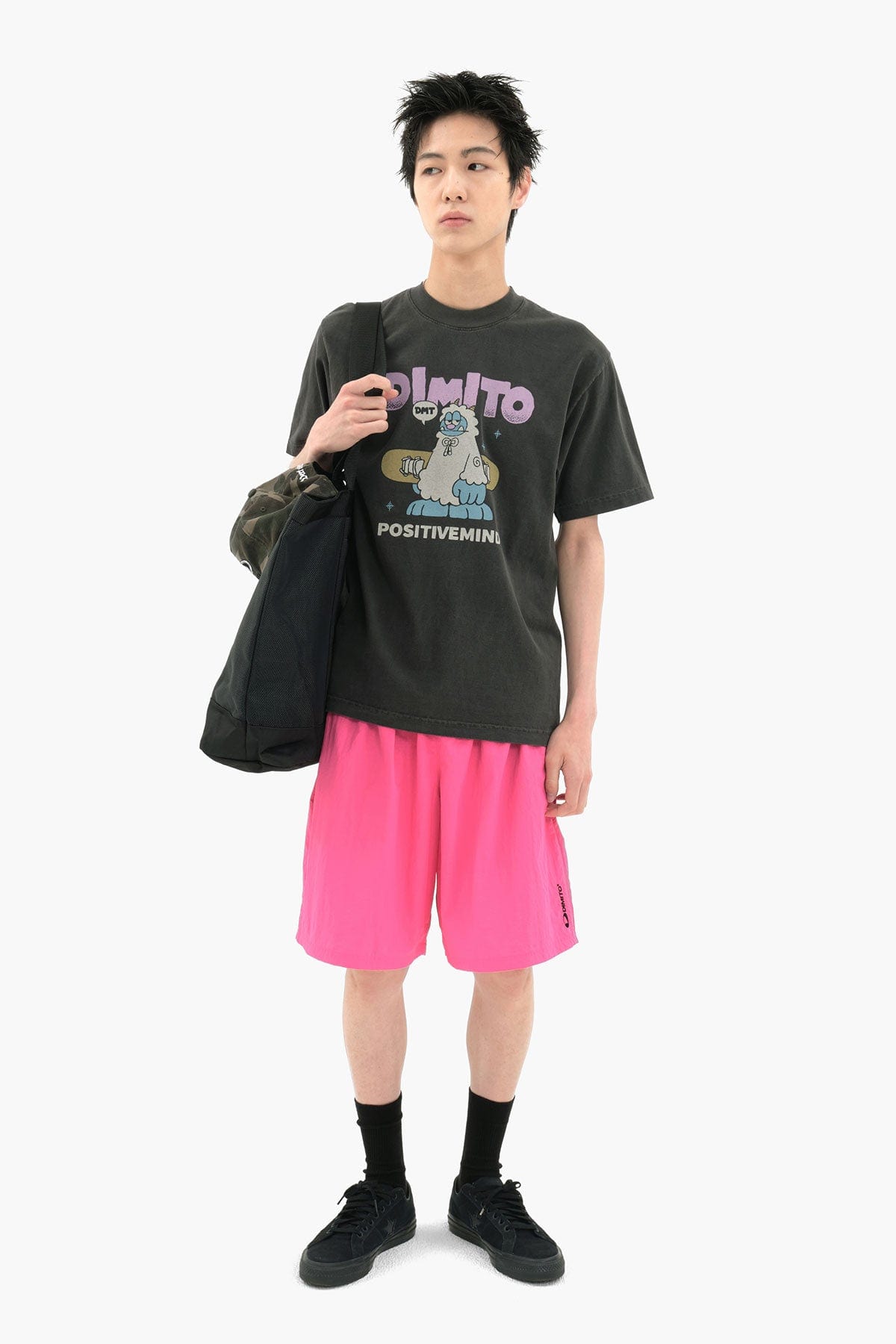 [INVITED] 25 COMBINE SHORTS (STANDARD FIT) PINK