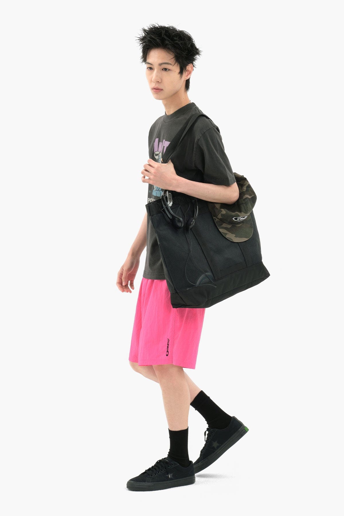 [INVITED] 25 COMBINE SHORTS (STANDARD FIT) PINK