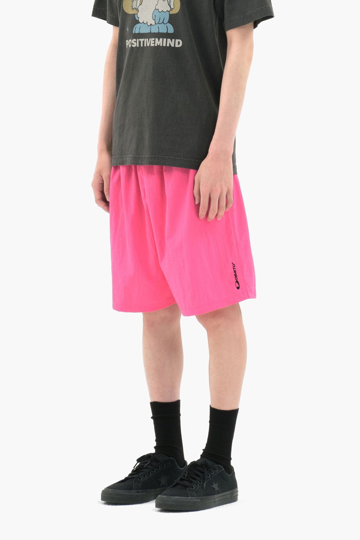 [INVITED] 25 COMBINE SHORTS (STANDARD FIT) PINK