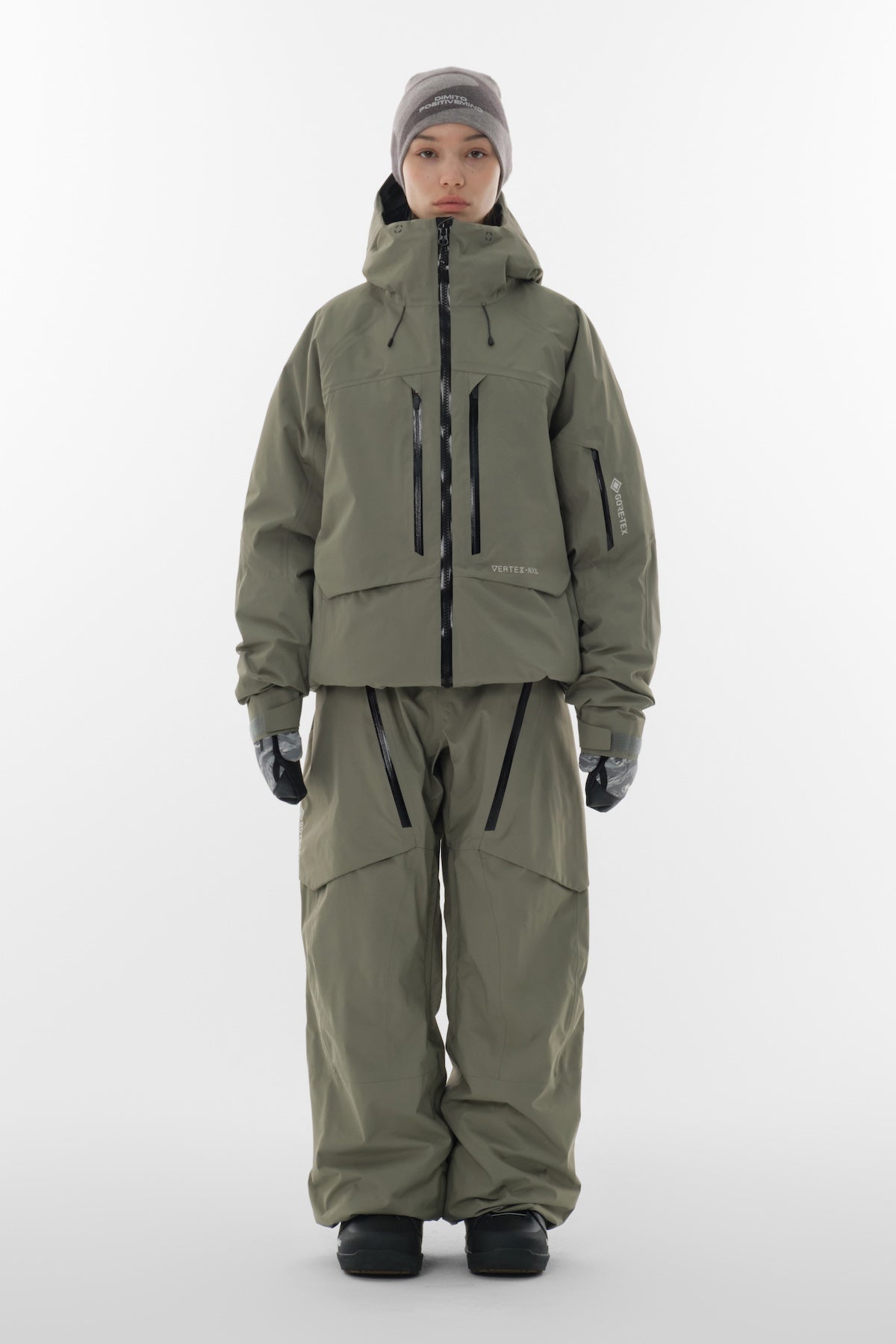 [INVITED] 25 GORE-TEX 2L PANTS (RELAXED FIT) SLATE SAGE