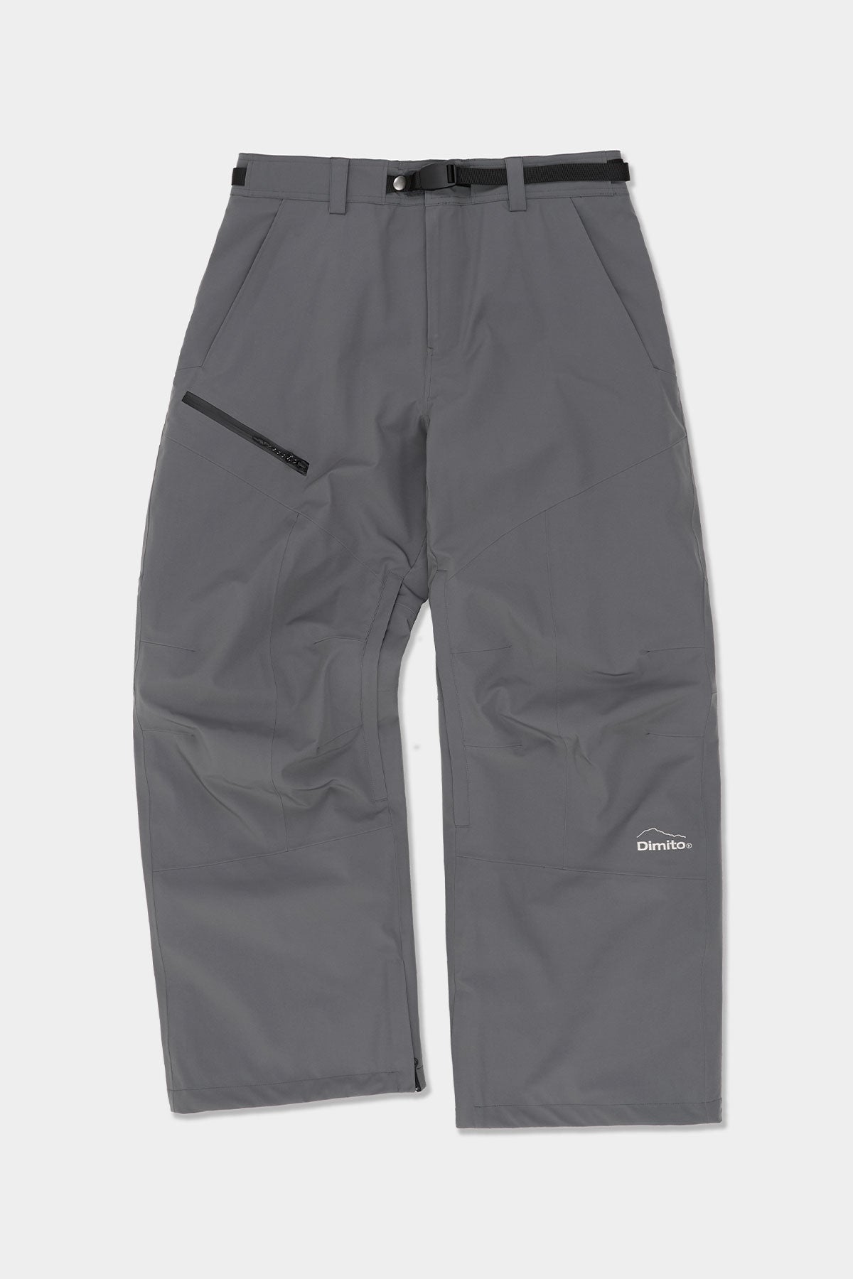 [INVITED] 25 LEVEL 2L PANTS (RELAXED FIT) COOL GREY