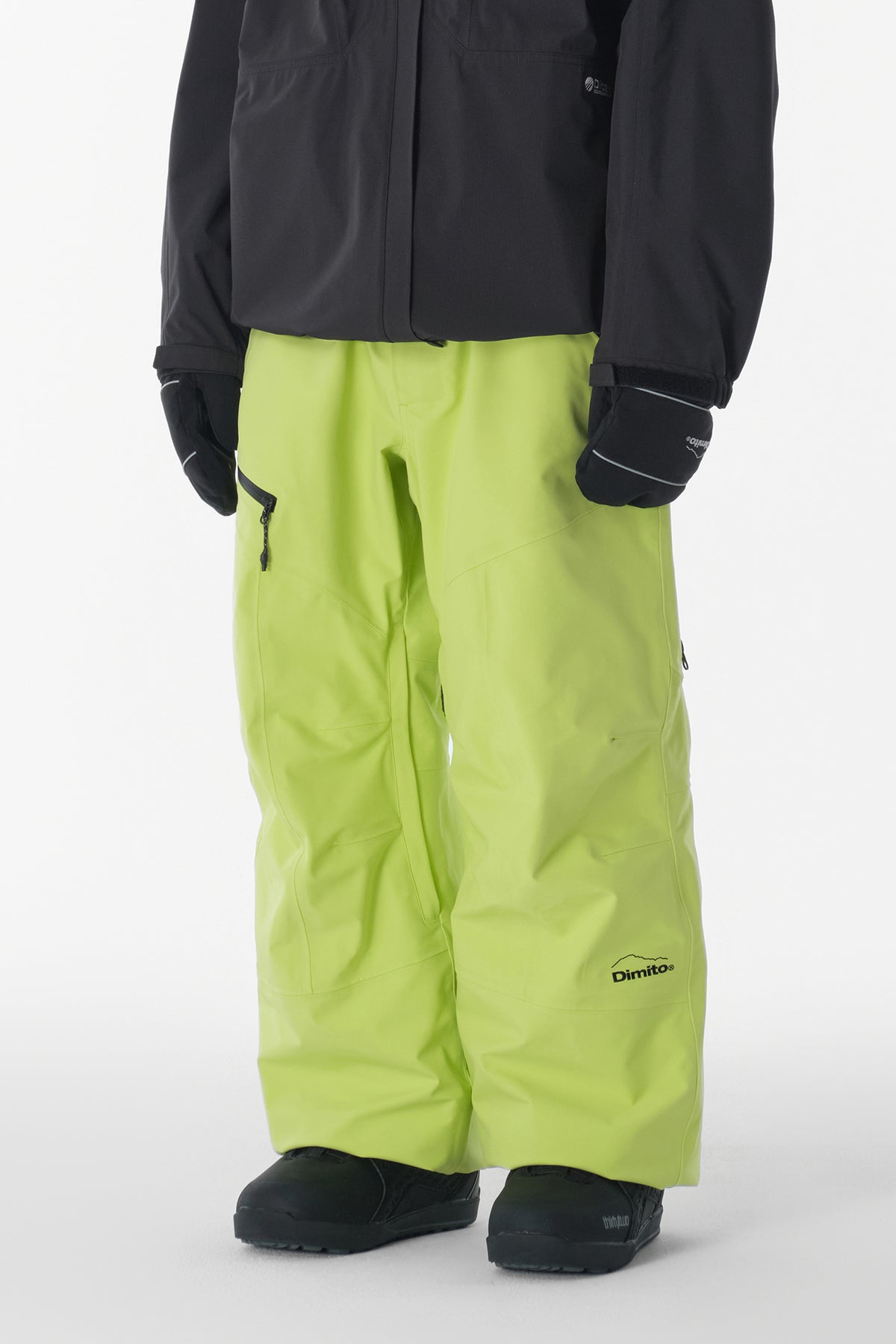 VERT 25 LEVEL 2L PANTS (RELAXED FIT) LIME