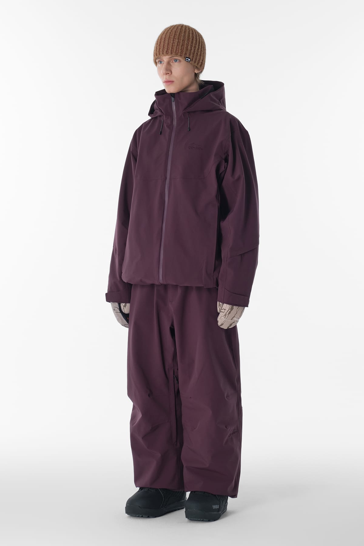 [INVITED] 25 NEO 2L PANTS (WIDE FIT LV.1) WINE