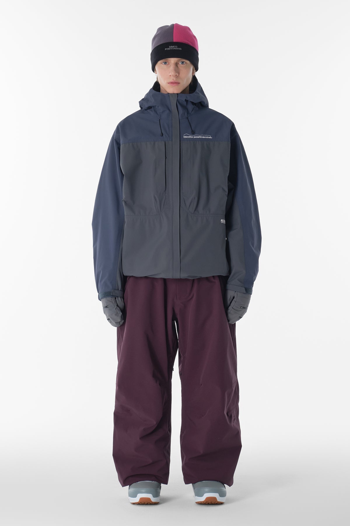 [INVITED] 25 NEO 2L PANTS (WIDE FIT LV.1) WINE