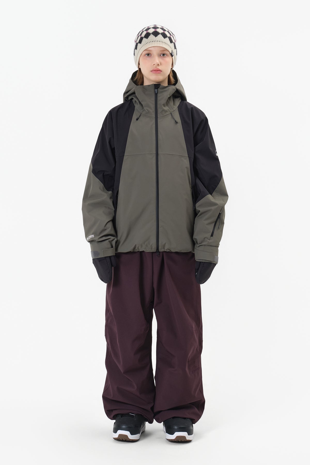 [INVITED] 25 NEO 2L PANTS (WIDE FIT LV.1) WINE