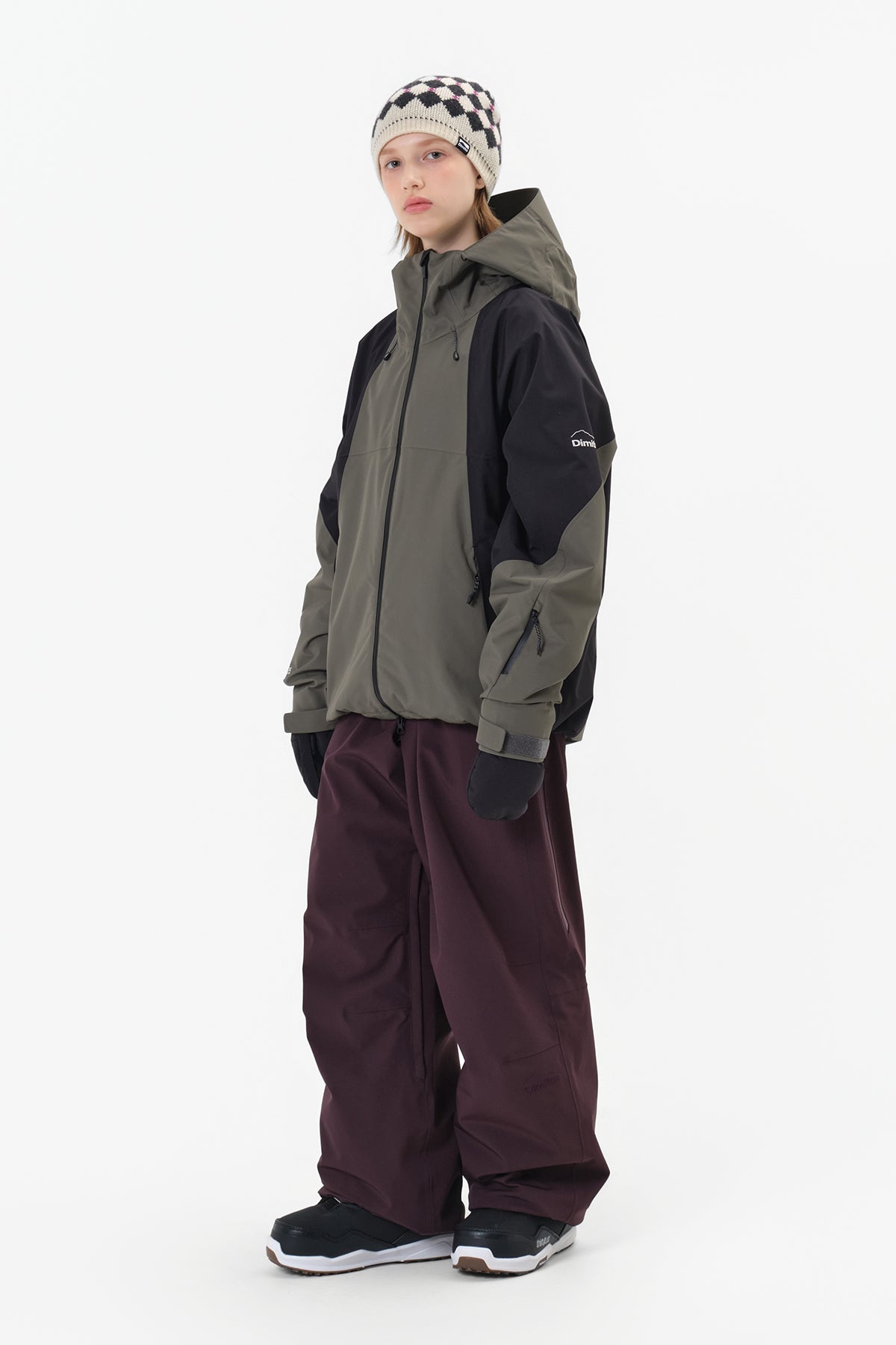 VERT 25 NEO 2L PANTS (WIDE FIT LV.1) WINE