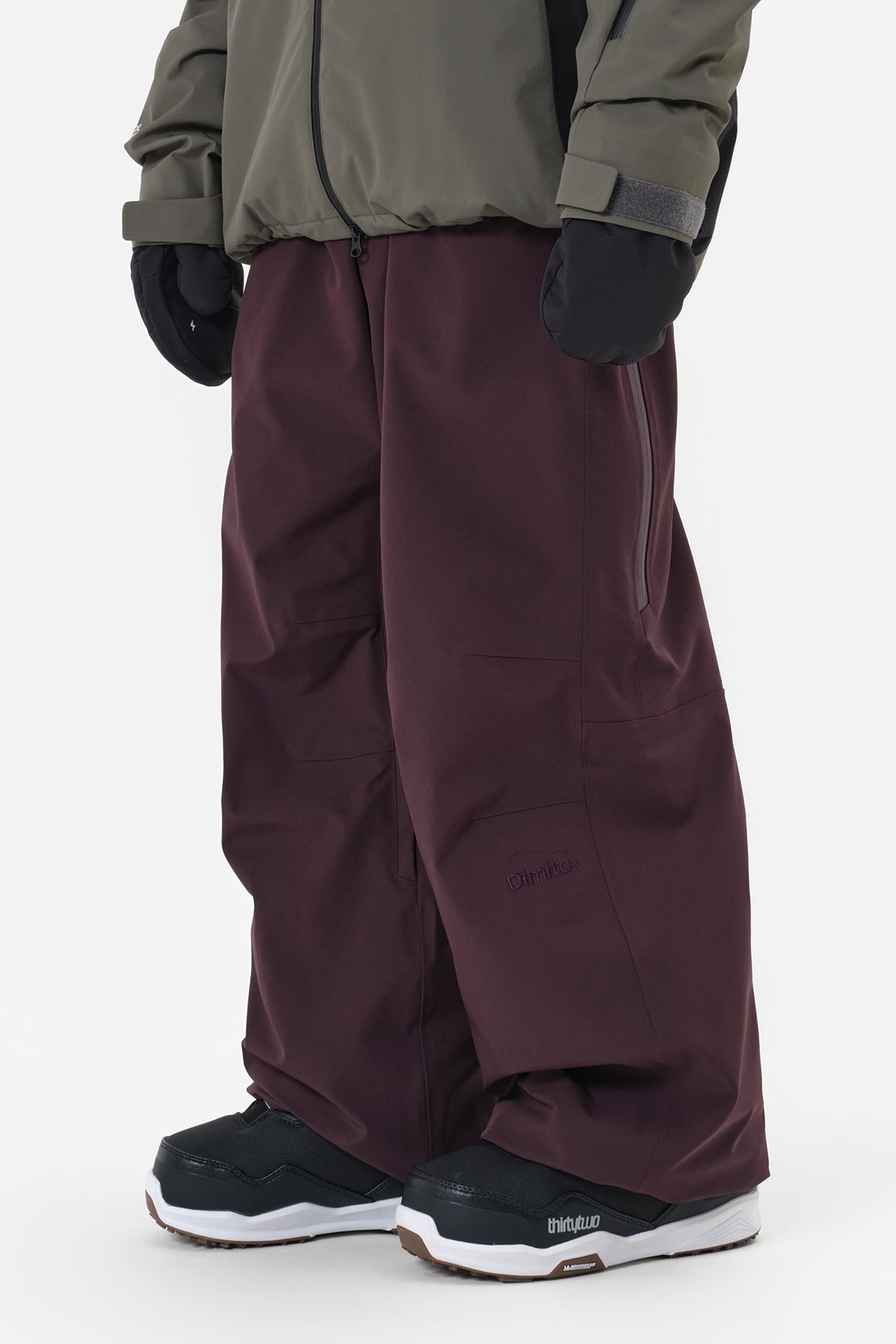 VERT 25 NEO 2L PANTS (WIDE FIT LV.1) WINE