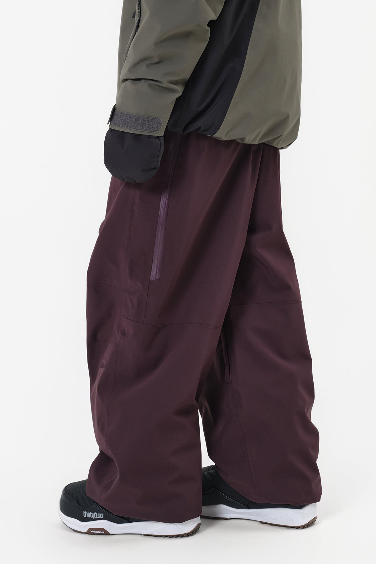 [INVITED] 25 NEO 2L PANTS (WIDE FIT LV.1) WINE