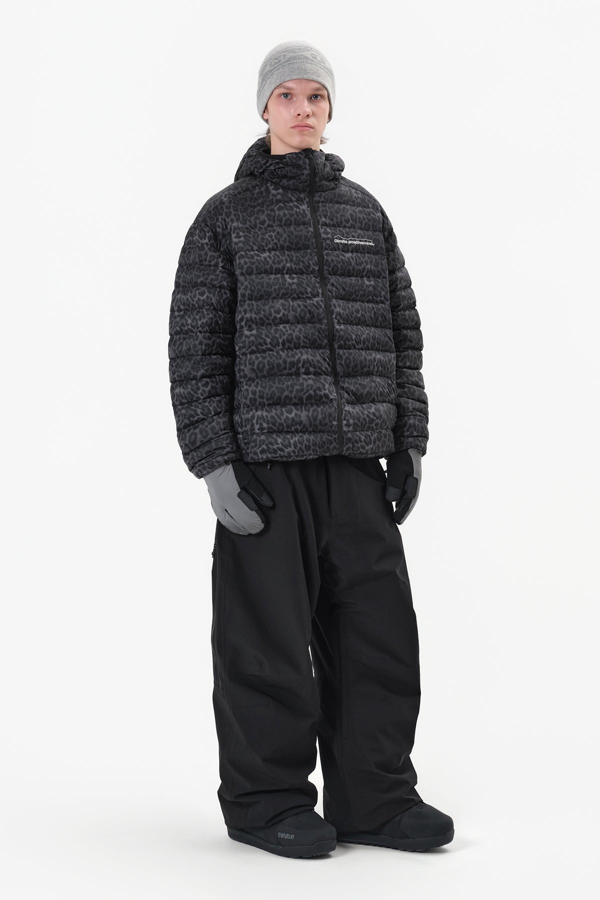 VERT 25 OPTIMUM DOWN JACKET LEO BLACK