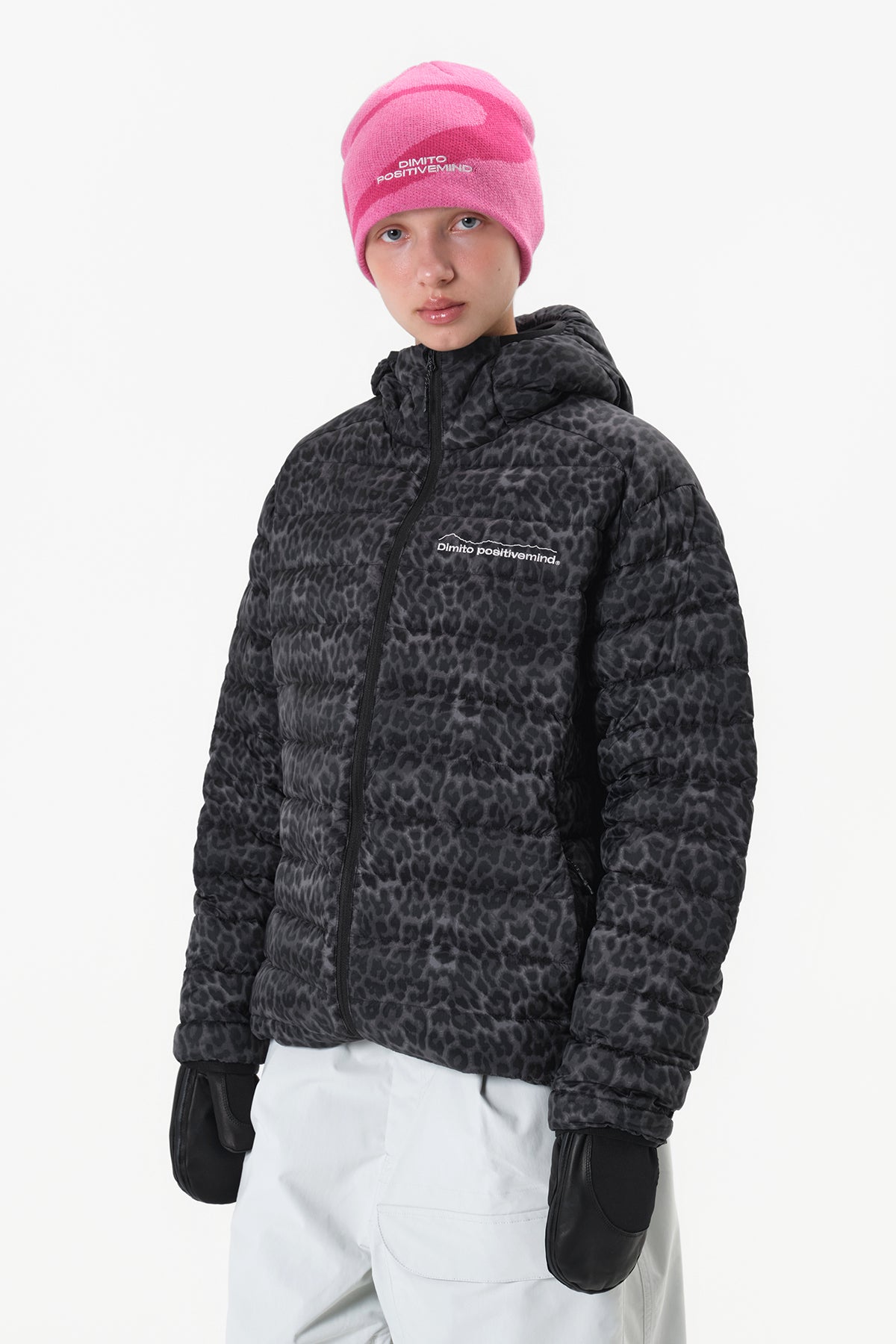 VERT 25 OPTIMUM DOWN JACKET LEO BLACK