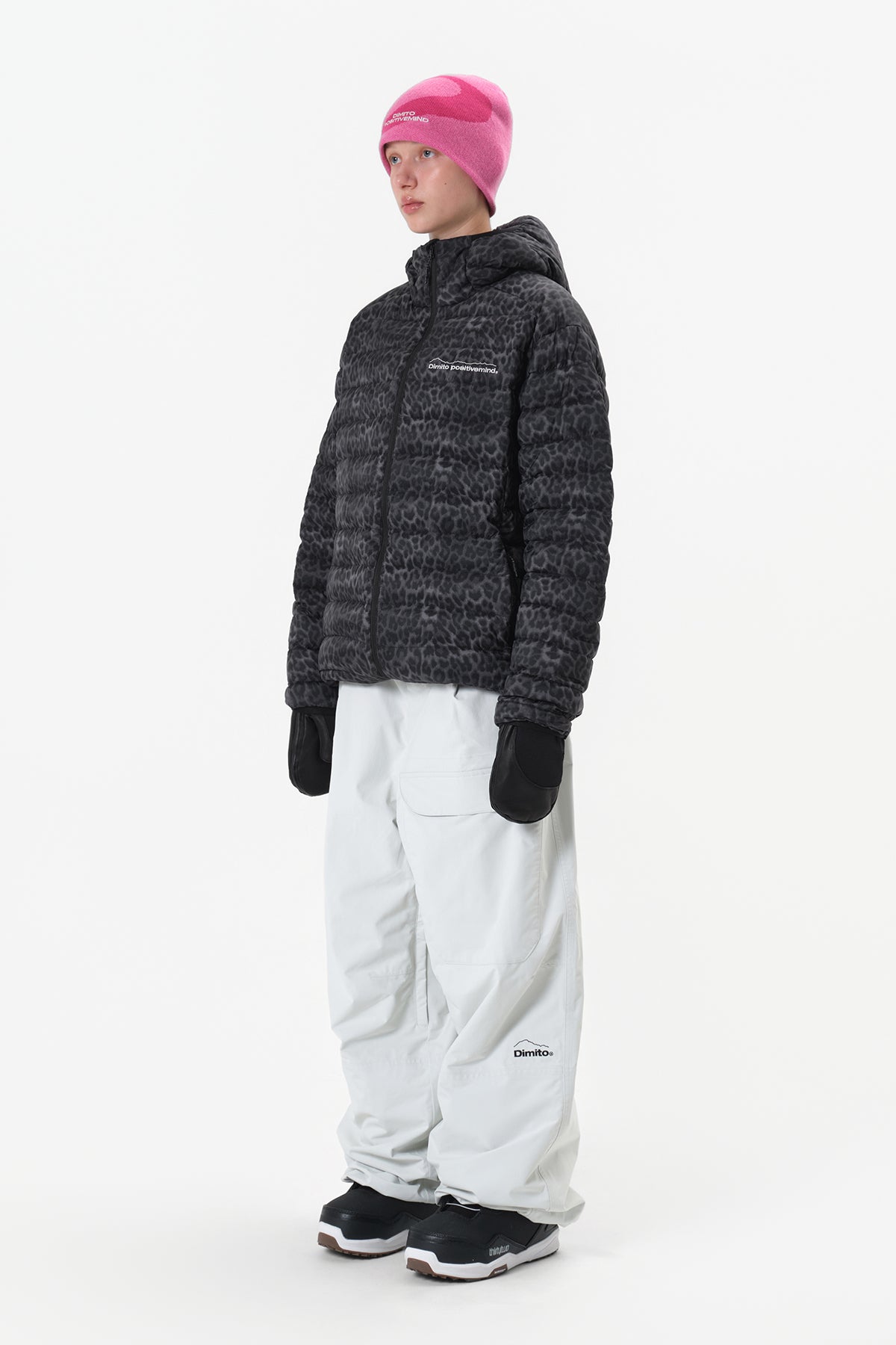 VERT 25 OPTIMUM DOWN JACKET LEO BLACK