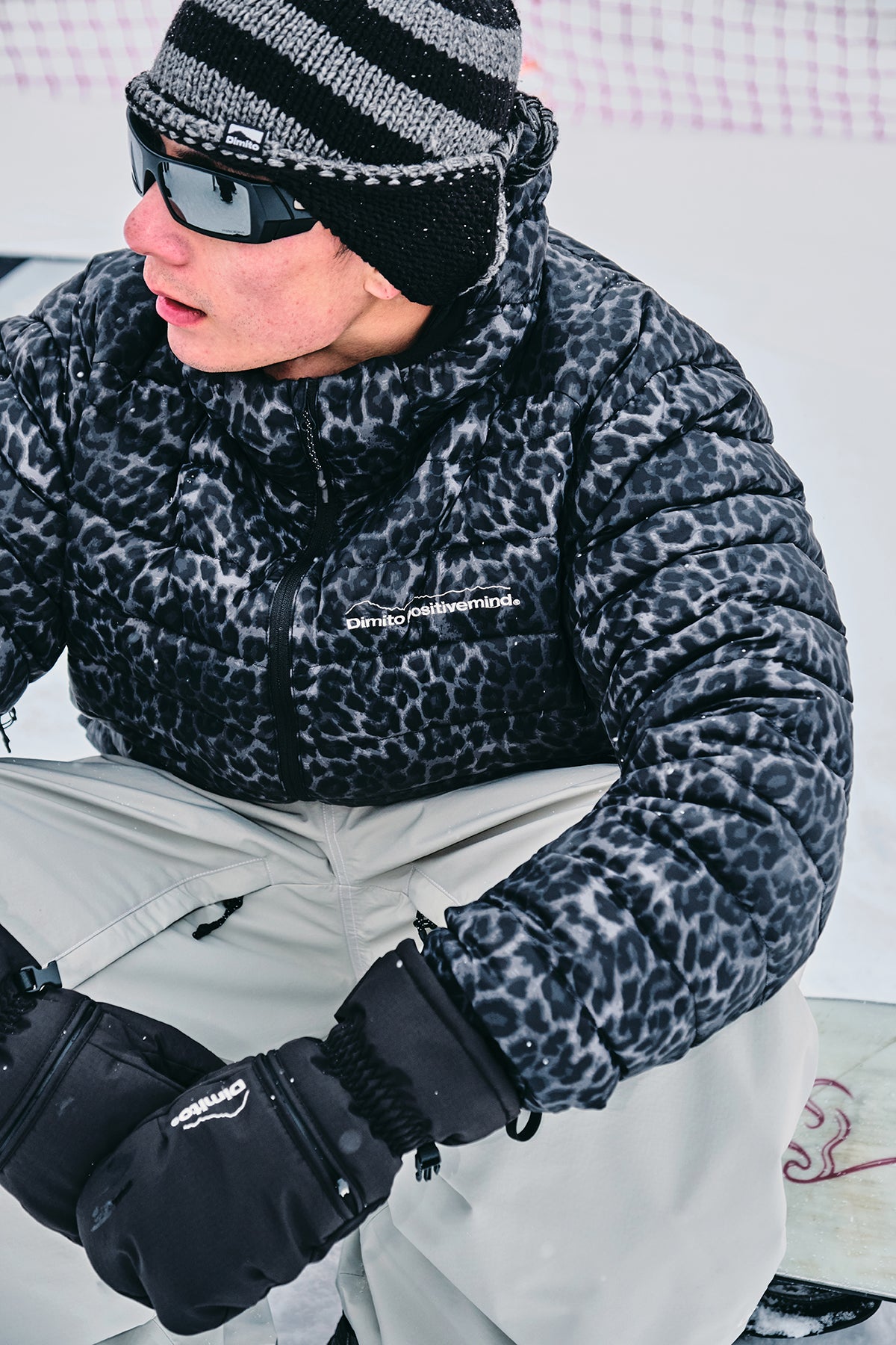 VERT 25 OPTIMUM DOWN JACKET LEO BLACK