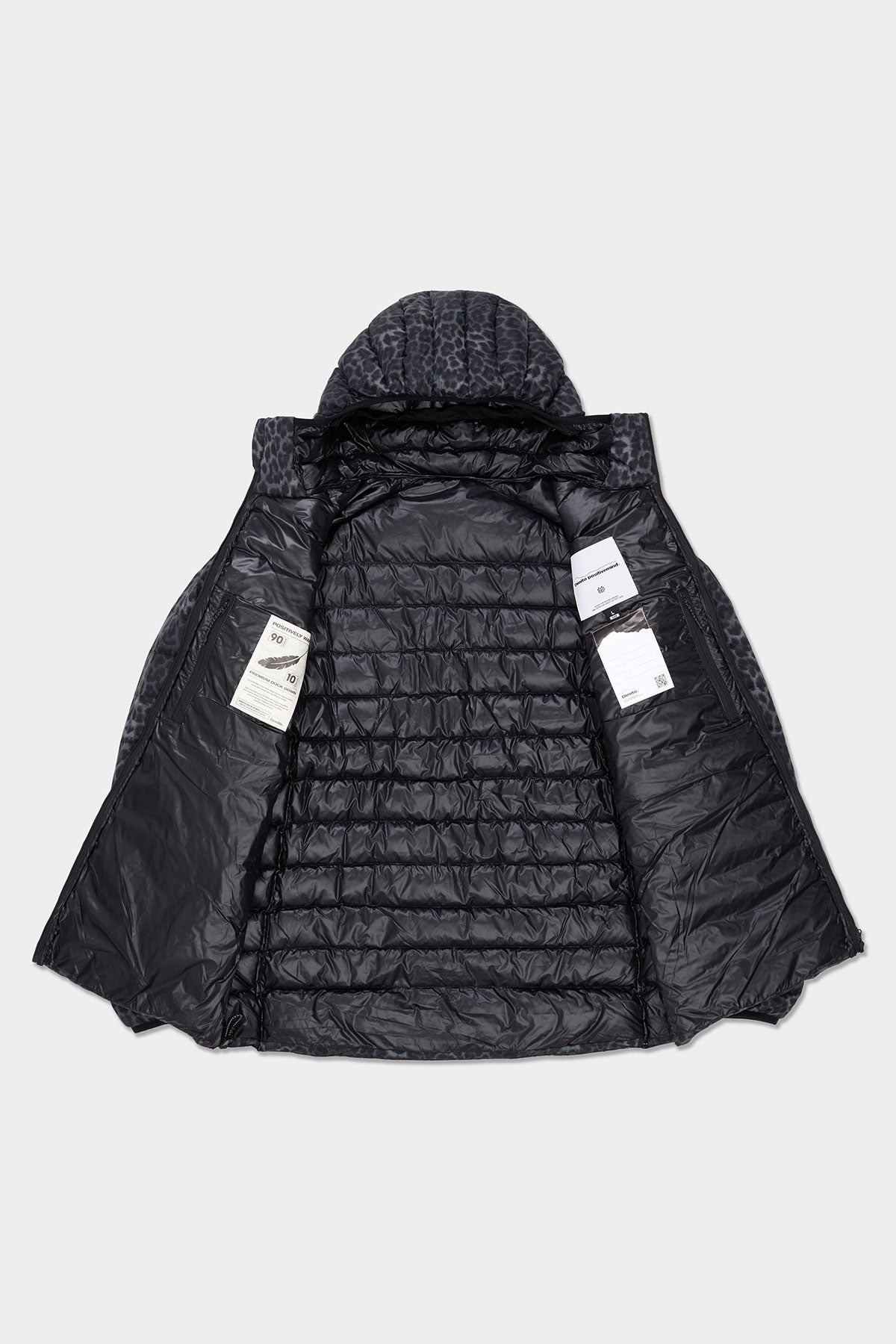 VERT 25 OPTIMUM DOWN JACKET LEO BLACK
