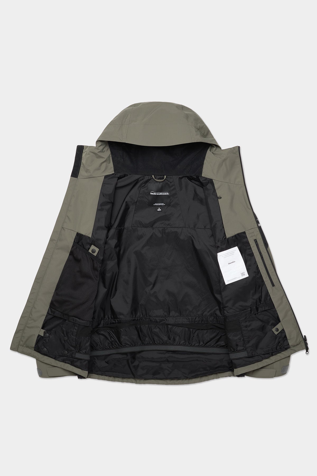 VERT 25 QUASAR FULL ZIP JACKET DARK OLIVE