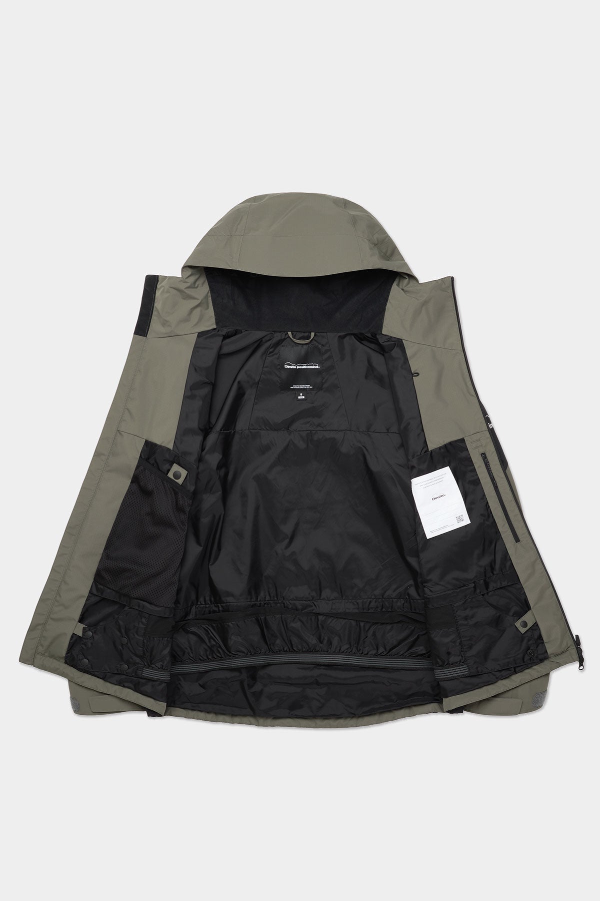 [INVITED] 25 QUASAR FULL ZIP JACKET DARK OLIVE