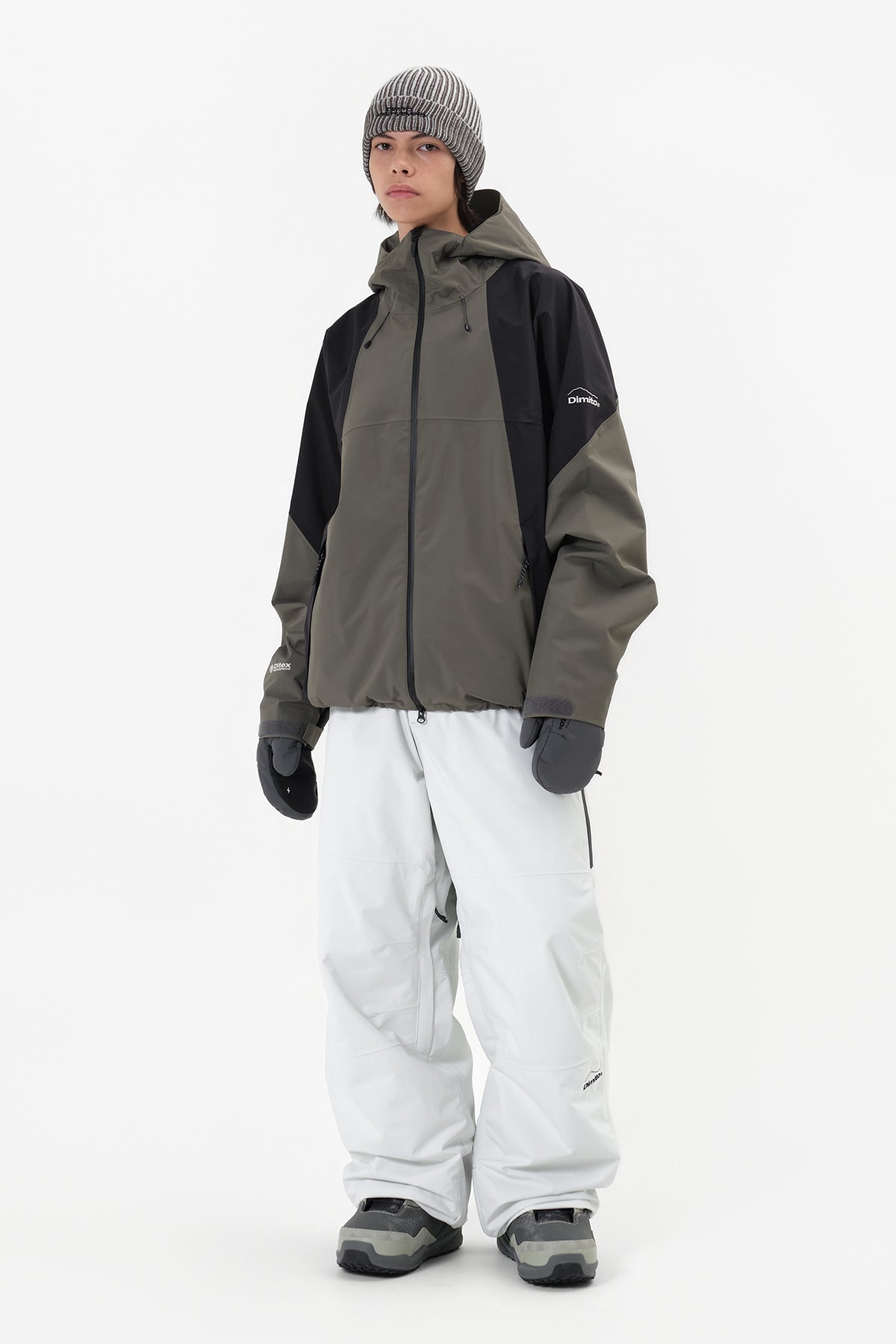 VERT 25 QUASAR FULL ZIP JACKET DARK OLIVE