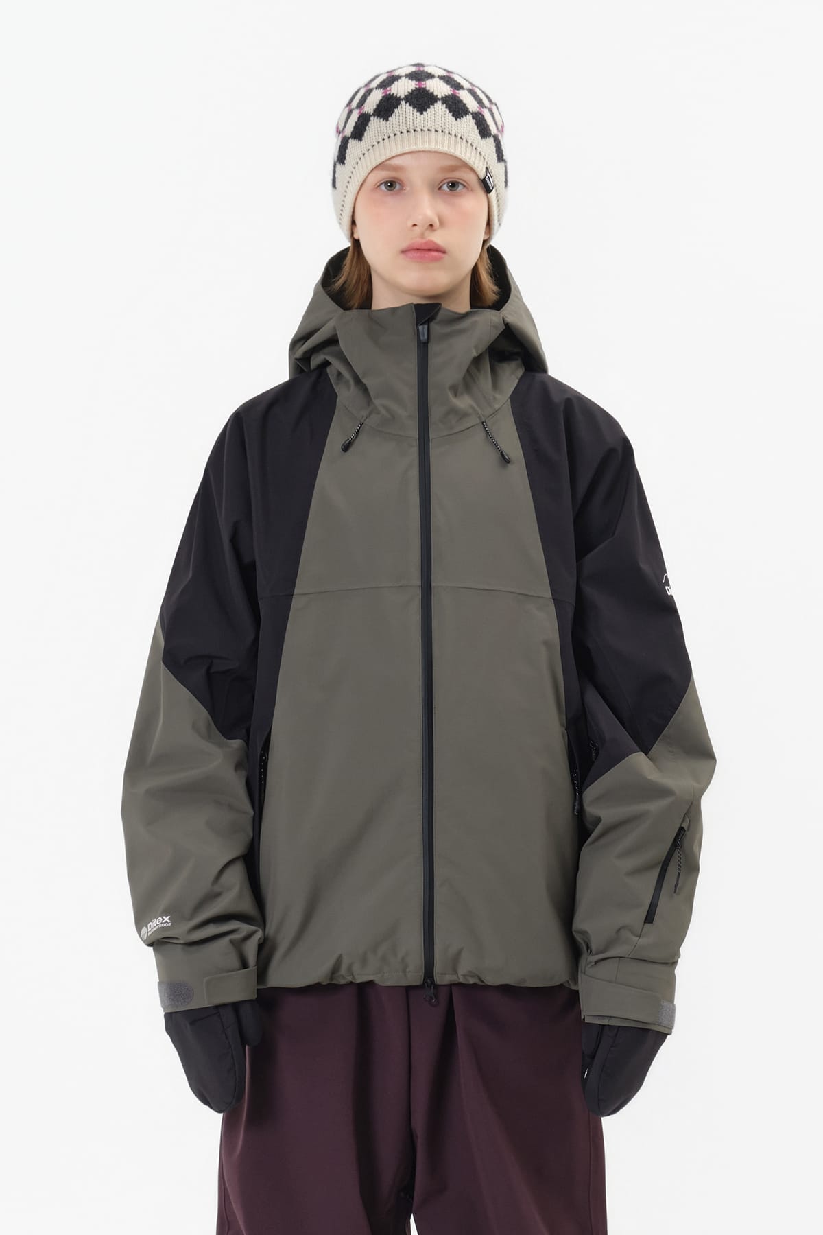 [INVITED] 25 QUASAR FULL ZIP JACKET DARK OLIVE