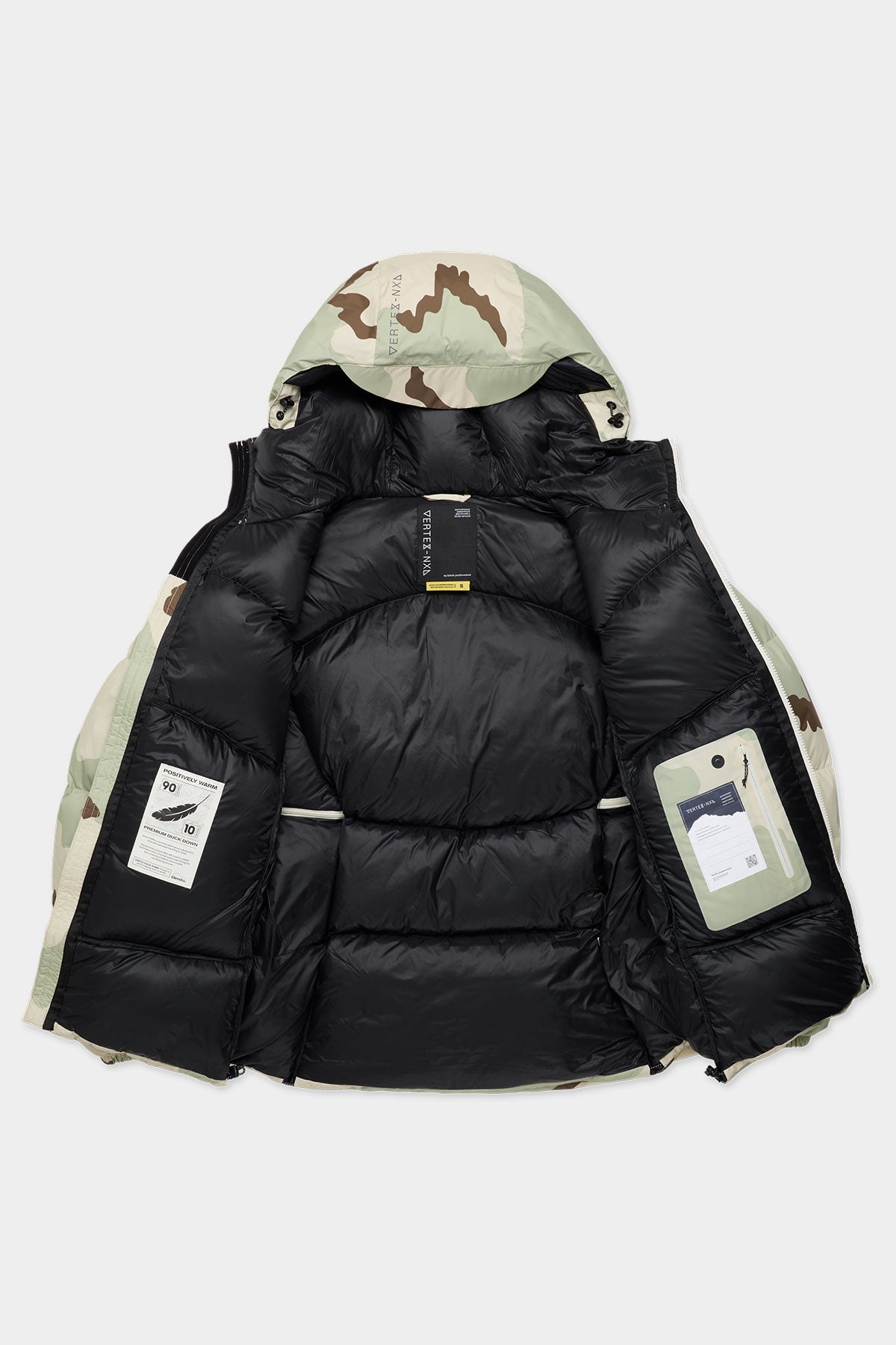 VERT 25 VTX AIRFLY DOWN JACKET DESERT CAMO