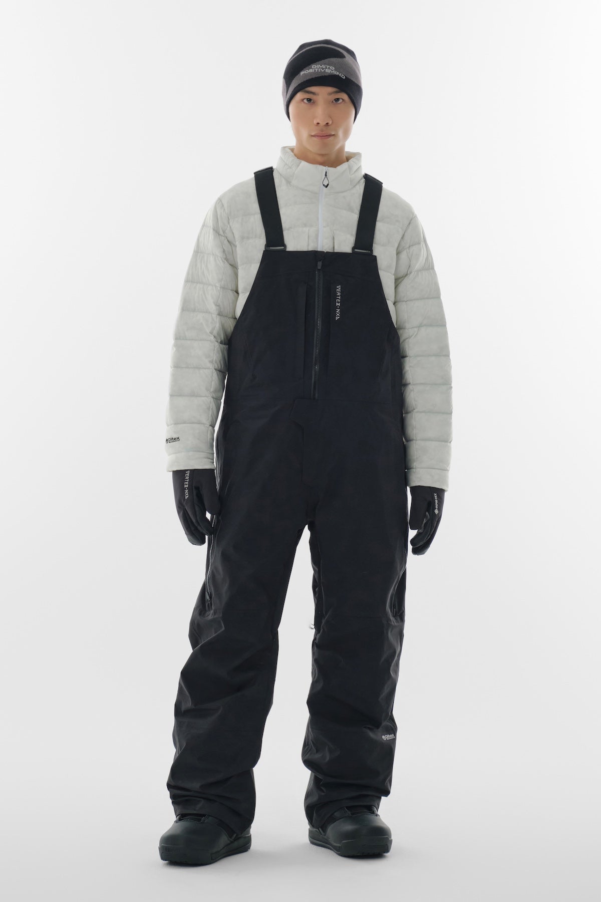 VERT 25 VTX BIB 2L PANTS (STANDARD FIT) BLACK