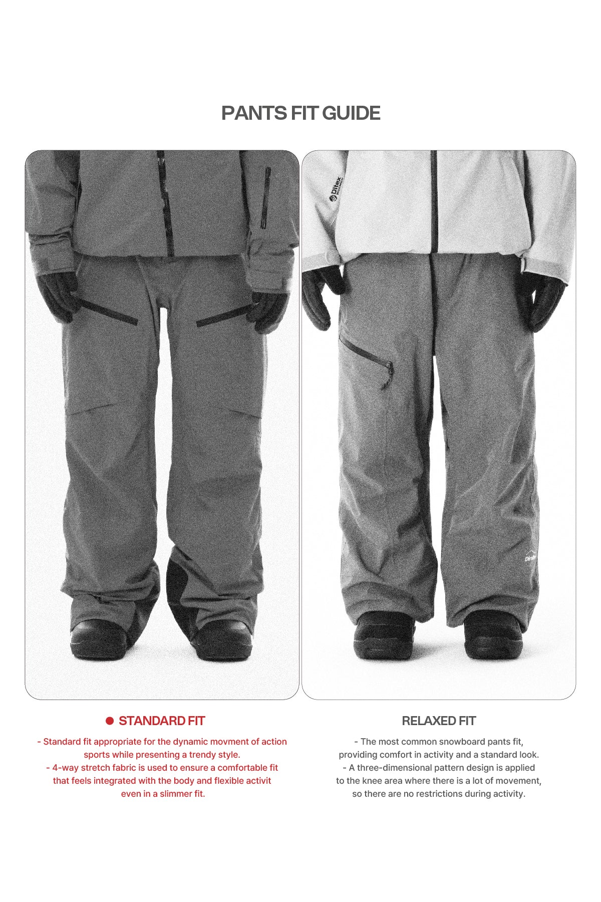 VERT 25 VTX BIB 2L PANTS (STANDARD FIT) DARK SHADOW