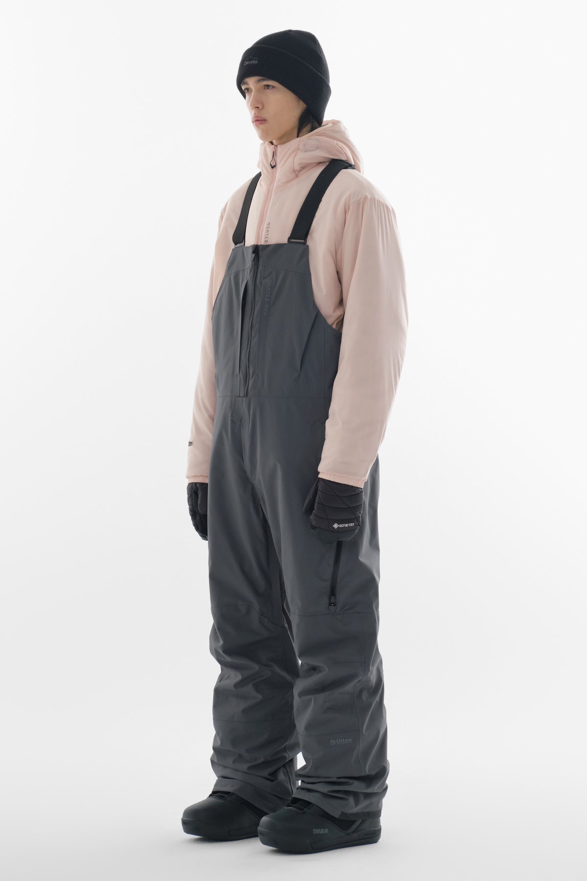 [INVITED] 25 VTX BIB 2L PANTS (STANDARD FIT) DARK SHADOW