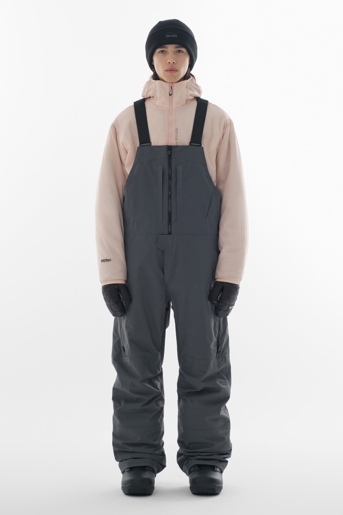 [INVITED] 25 VTX BIB 2L PANTS (STANDARD FIT) DARK SHADOW