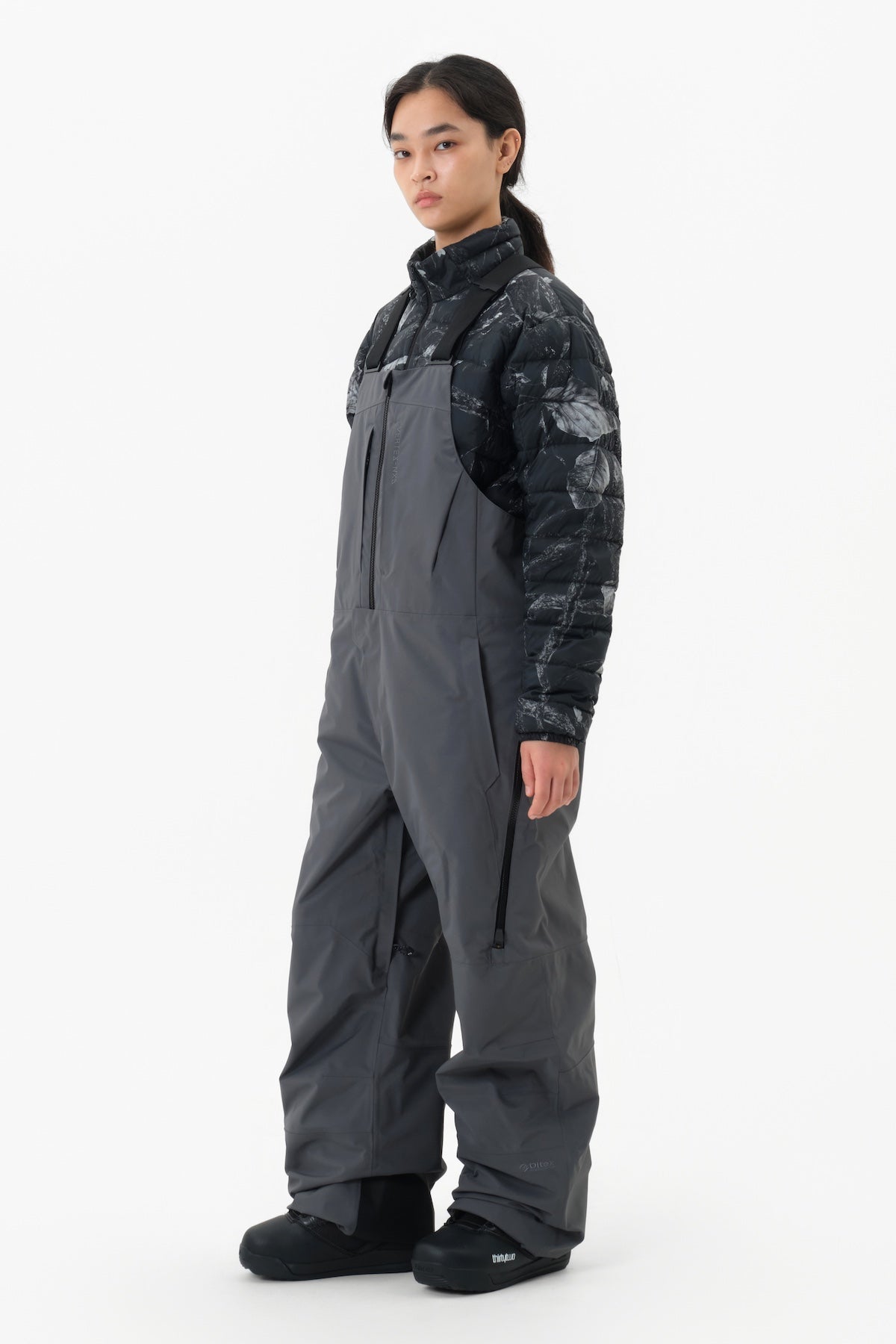 [INVITED] 25 VTX BIB 2L PANTS (STANDARD FIT) DARK SHADOW