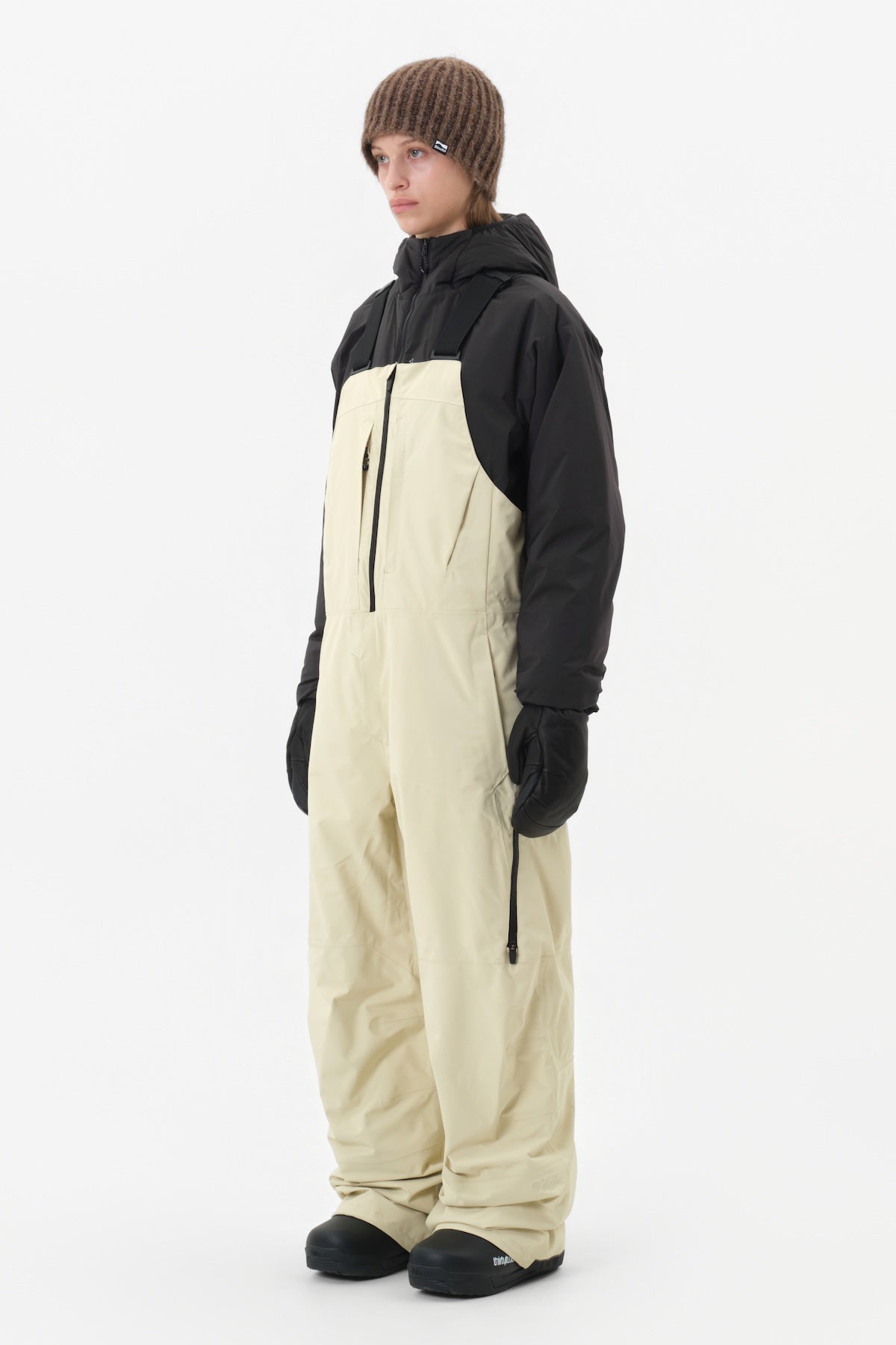 [INVITED] 25 VTX BIB 2L PANTS (STANDARD FIT) MIST SAND