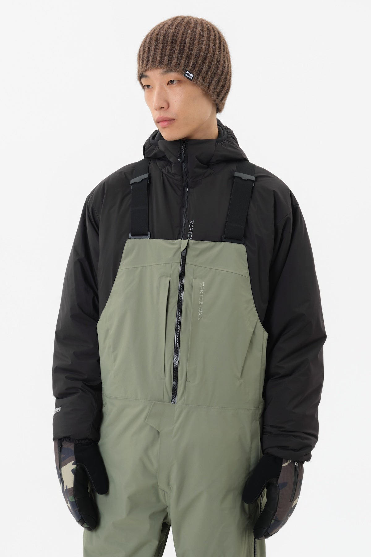 VERT 25 VTX BIB 2L PANTS (STANDARD FIT) OIL GREEN