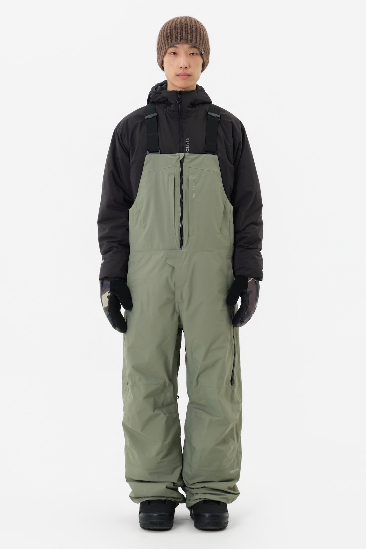 VERT 25 VTX BIB 2L PANTS (STANDARD FIT) OIL GREEN