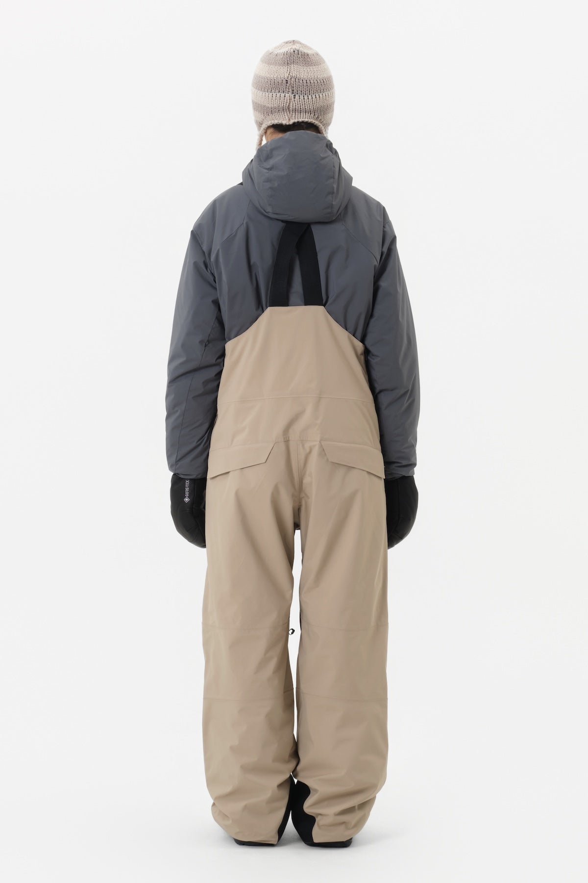 [INVITED] 25 VTX BIB 2L PANTS (STANDARD FIT) TAUPE