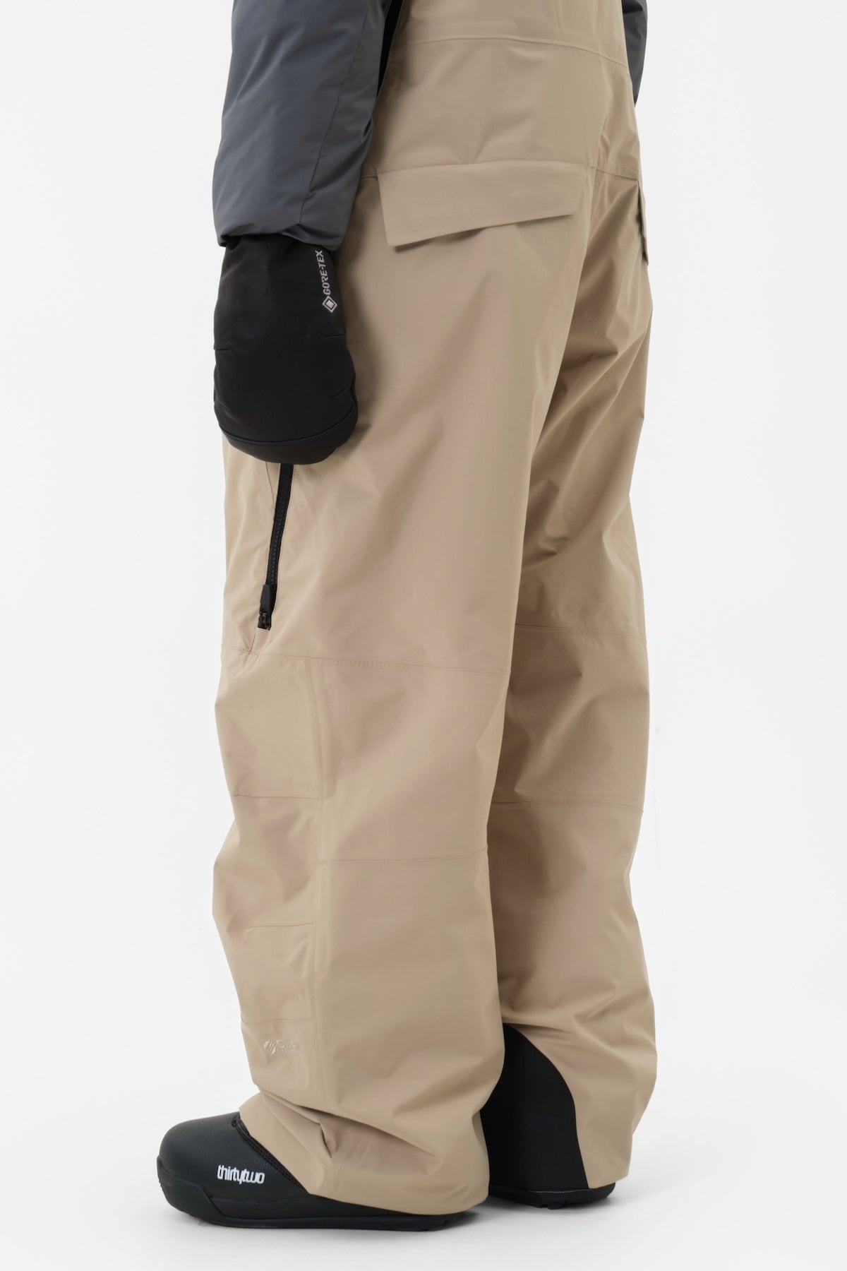 [INVITED] 25 VTX BIB 2L PANTS (STANDARD FIT) TAUPE