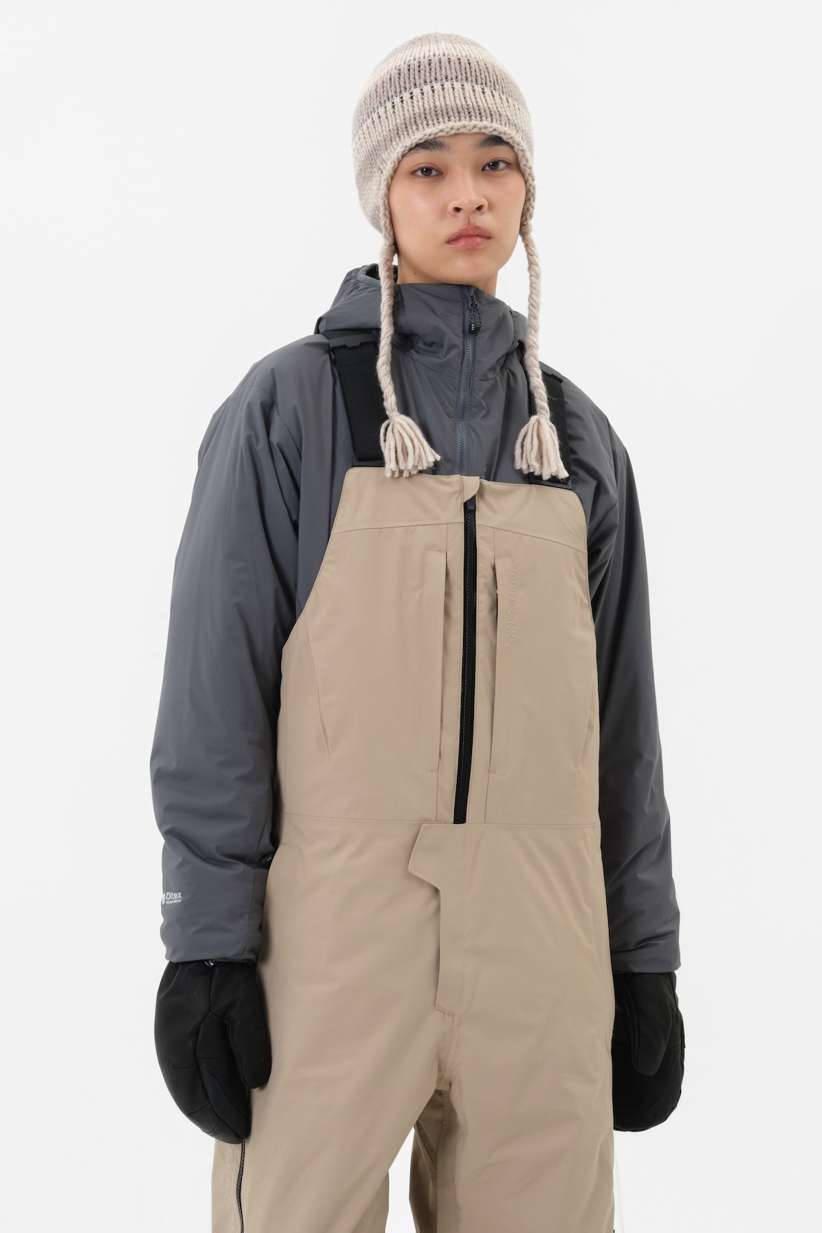 [INVITED] 25 VTX BIB 2L PANTS (STANDARD FIT) TAUPE