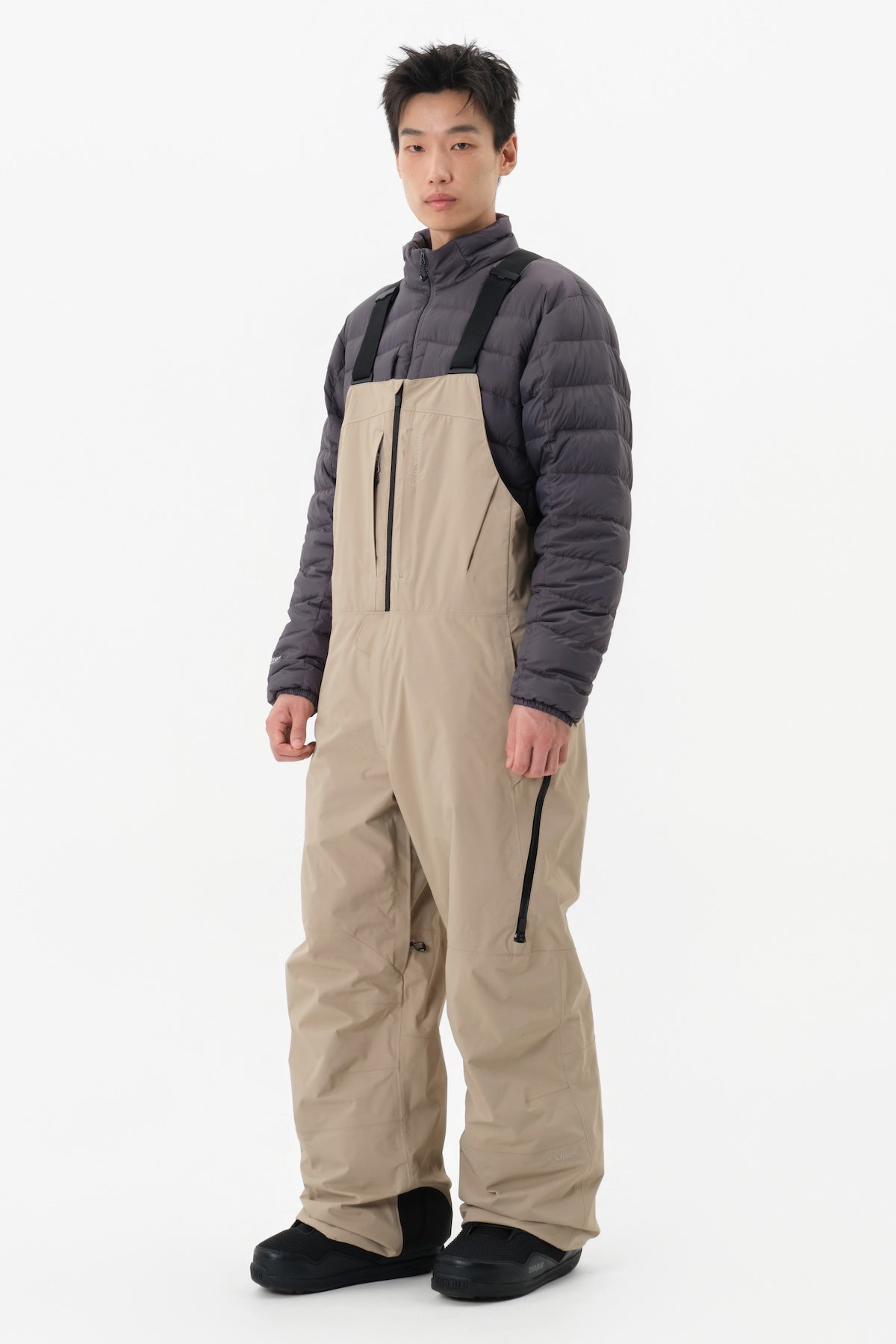 VERT 25 VTX BIB 2L PANTS (STANDARD FIT) TAUPE