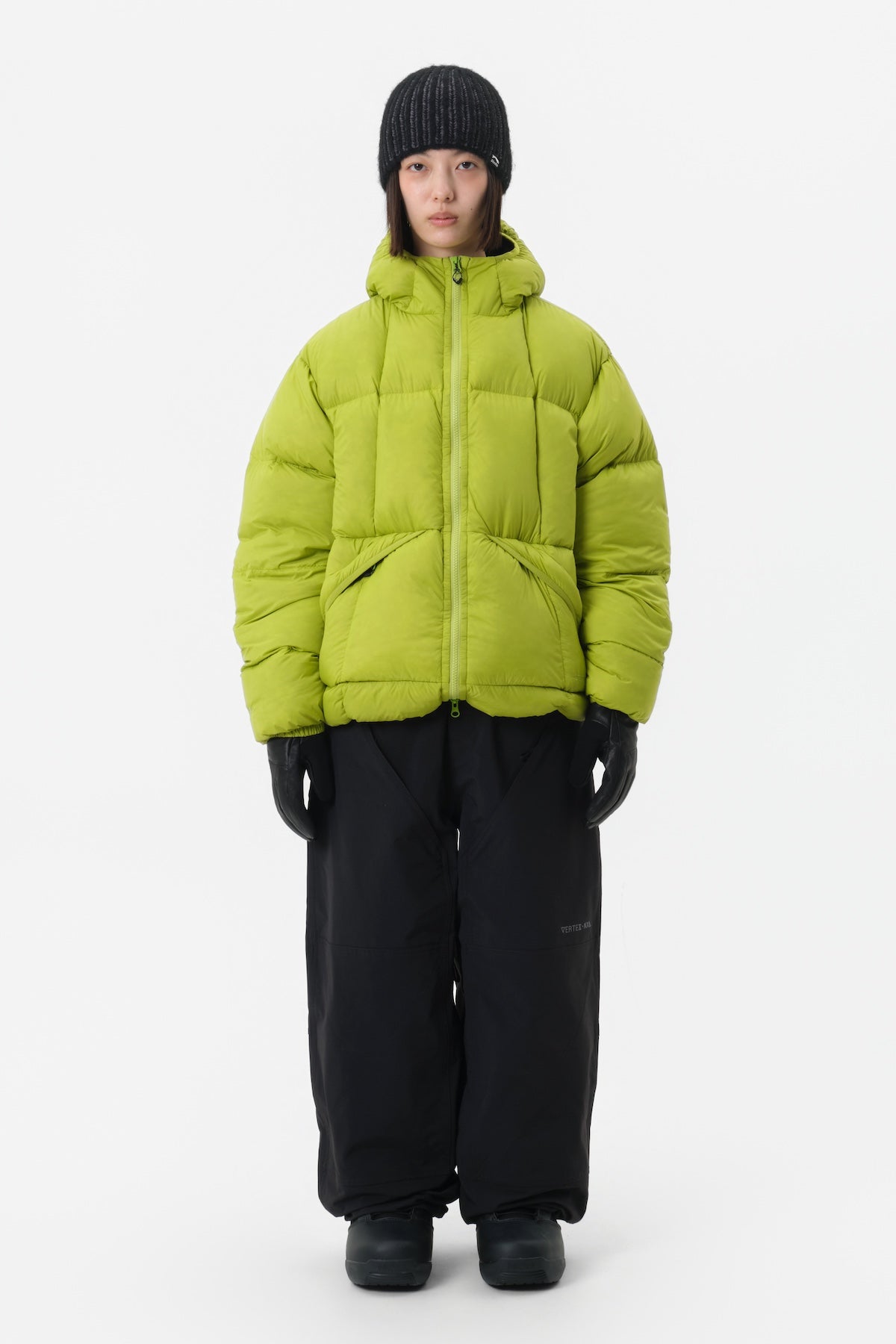 VERT 25 VTX EASY PLUS HD GOOSE DOWN JACKET SLATE LIME